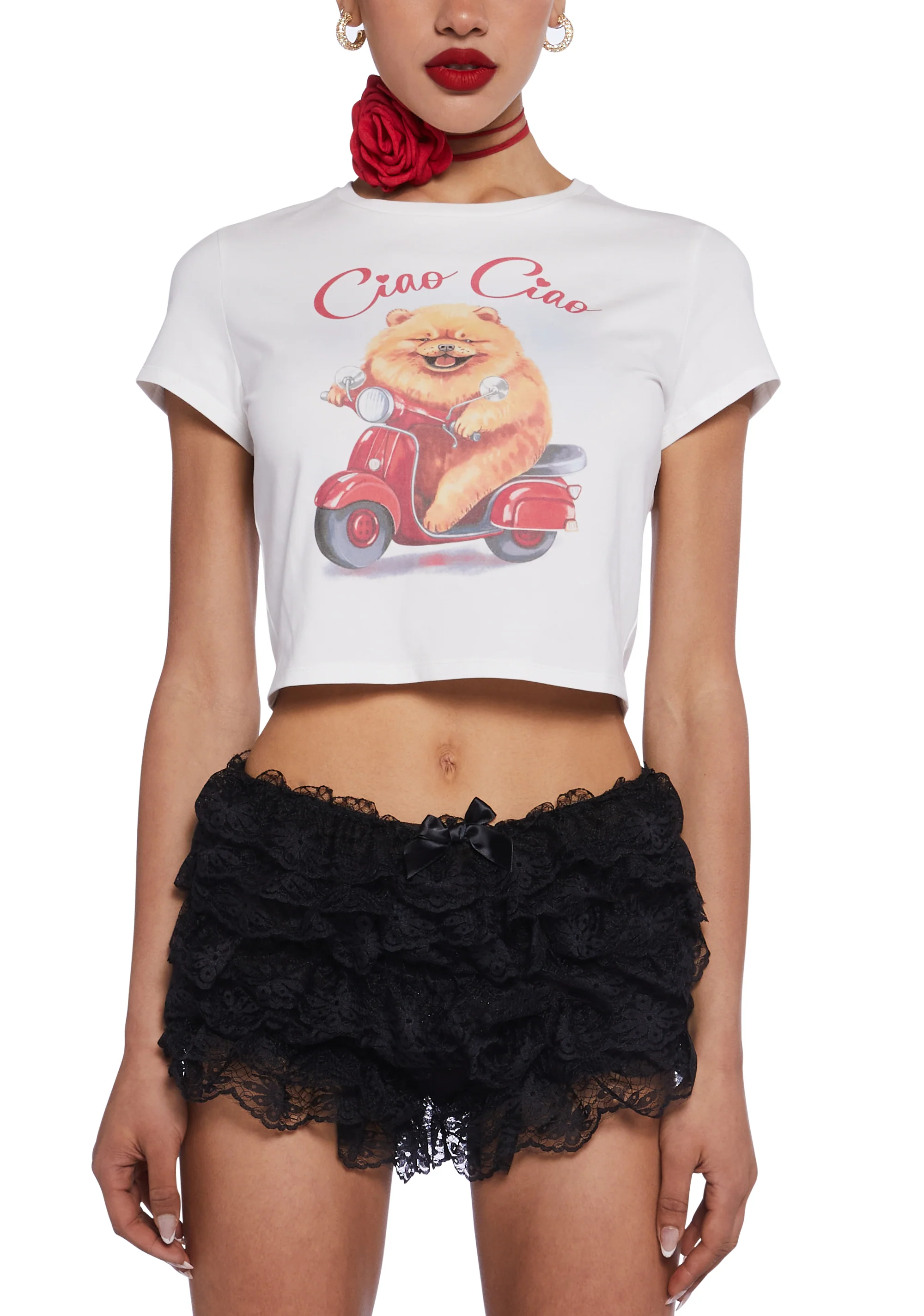 To Rome With Love Baby Tee - Image 5