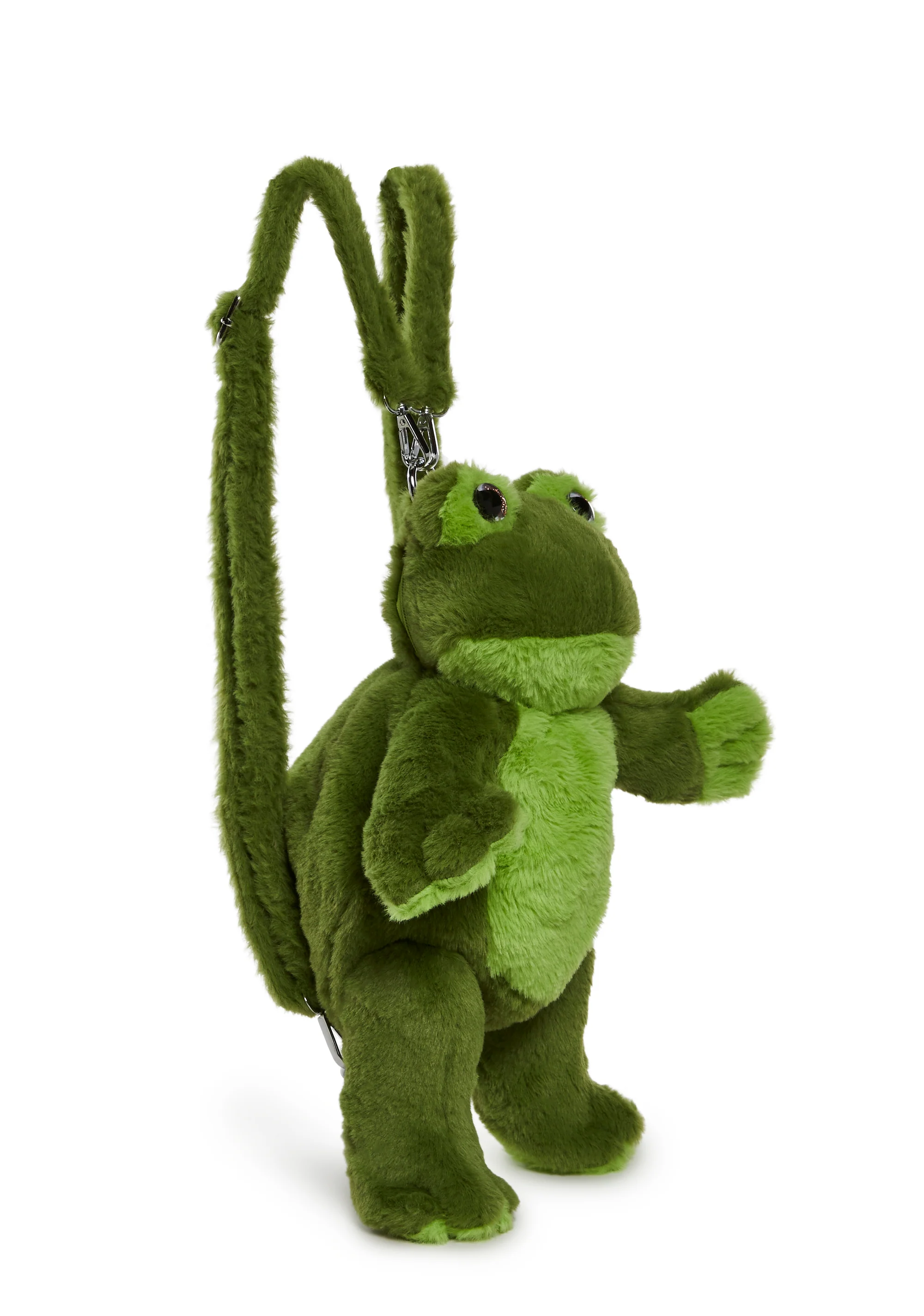 Toadally Rad Frog Plush Backpack - Image 3