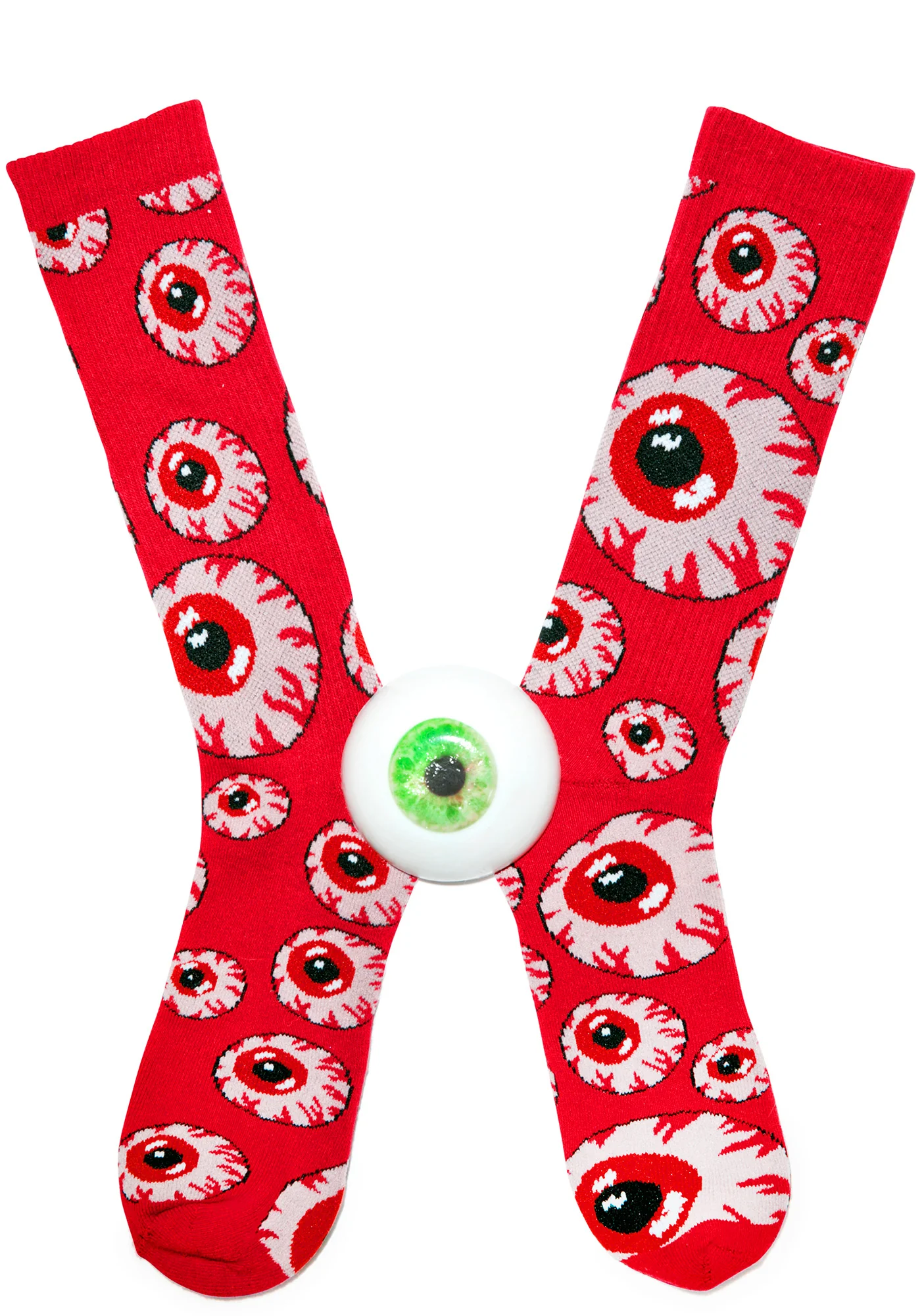 Tonal Keep Watch Pattern Socks - Image 5