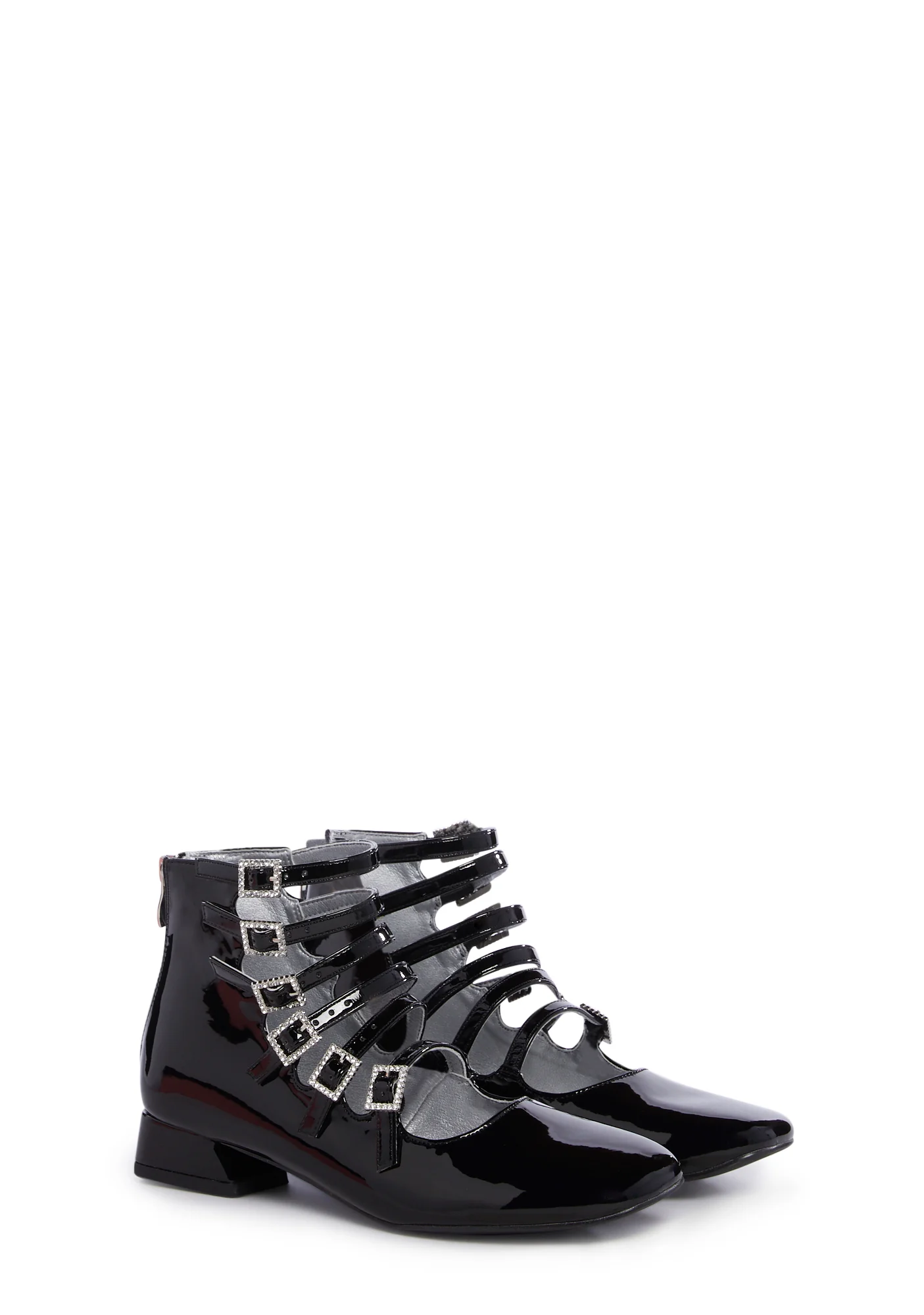 Too Chatty Vinyl Heels - Image 3