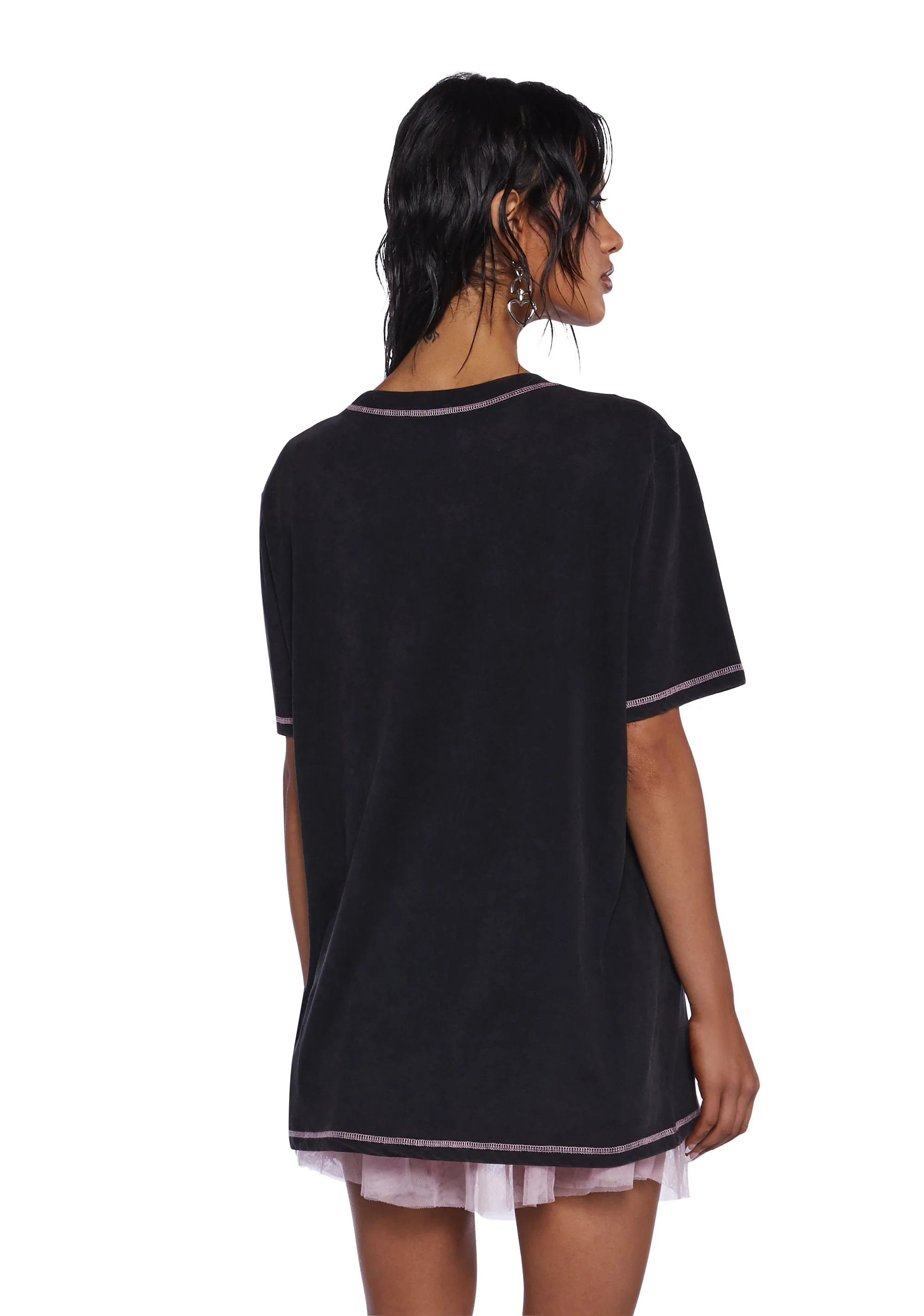 Too Cute To Care Graphic Tee - Image 4