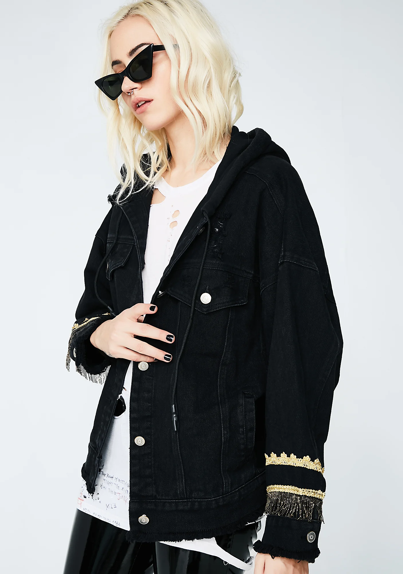 Too Good 4 U Hooded Jacket - Image 5