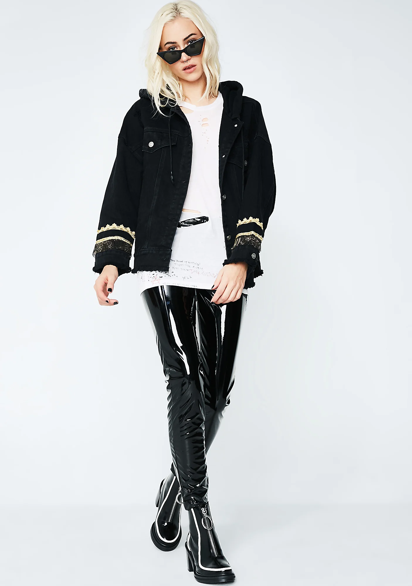 Too Good 4 U Hooded Jacket - Image 6