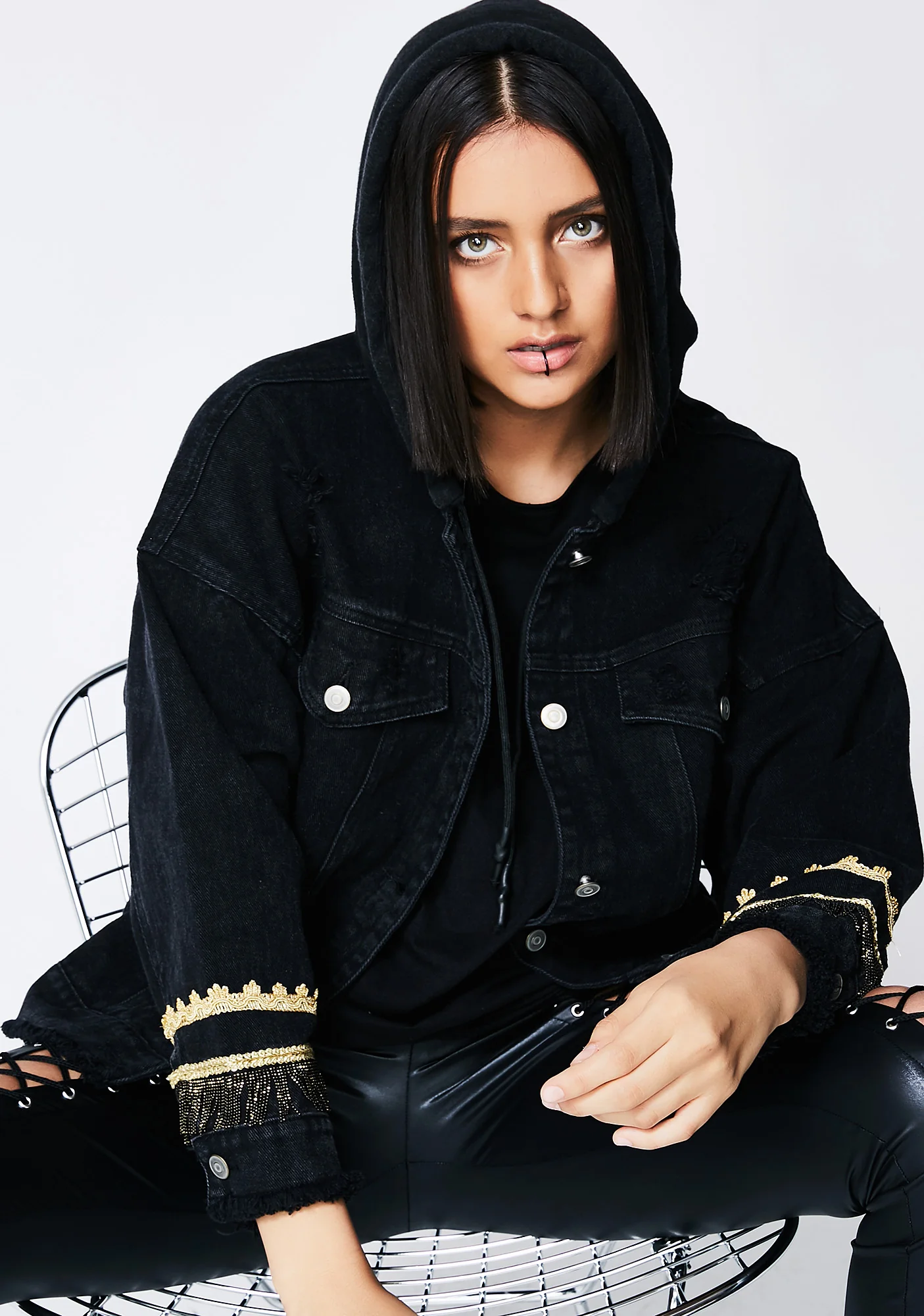 Too Good 4 U Hooded Jacket - Image 8