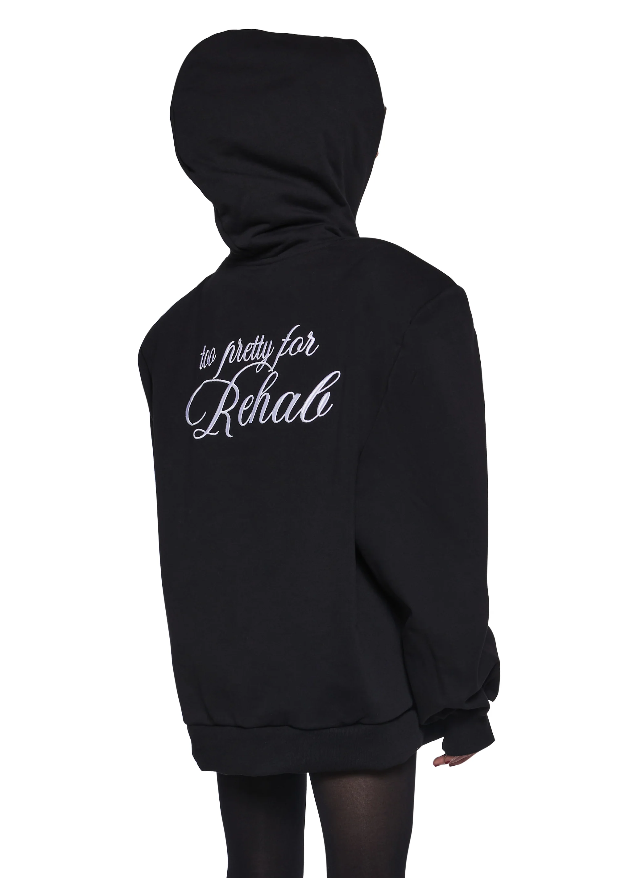Too Pretty Oversized Hoodie - Image 4