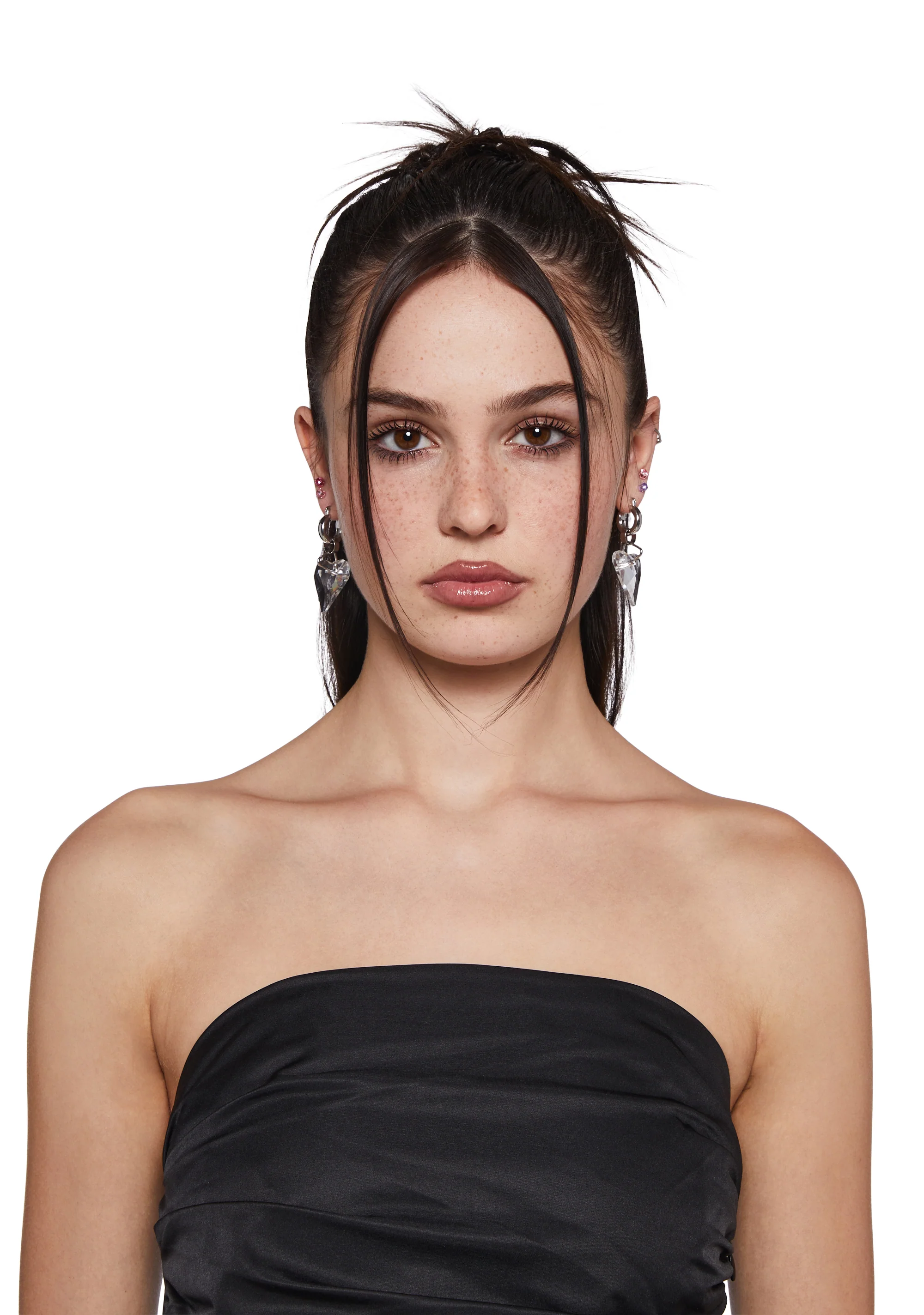 Total Crush Heart Earrings - Image 4