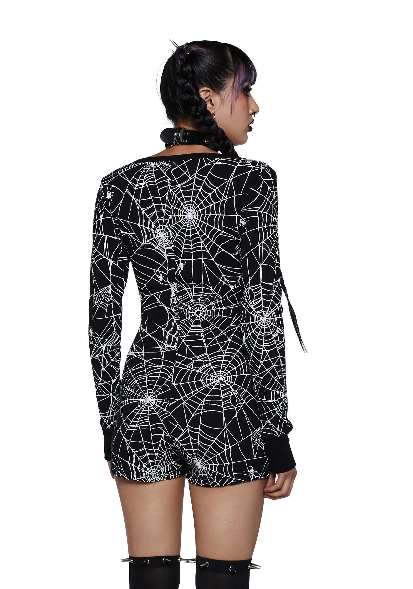 Total Spinster Thermal Romper - Image 4