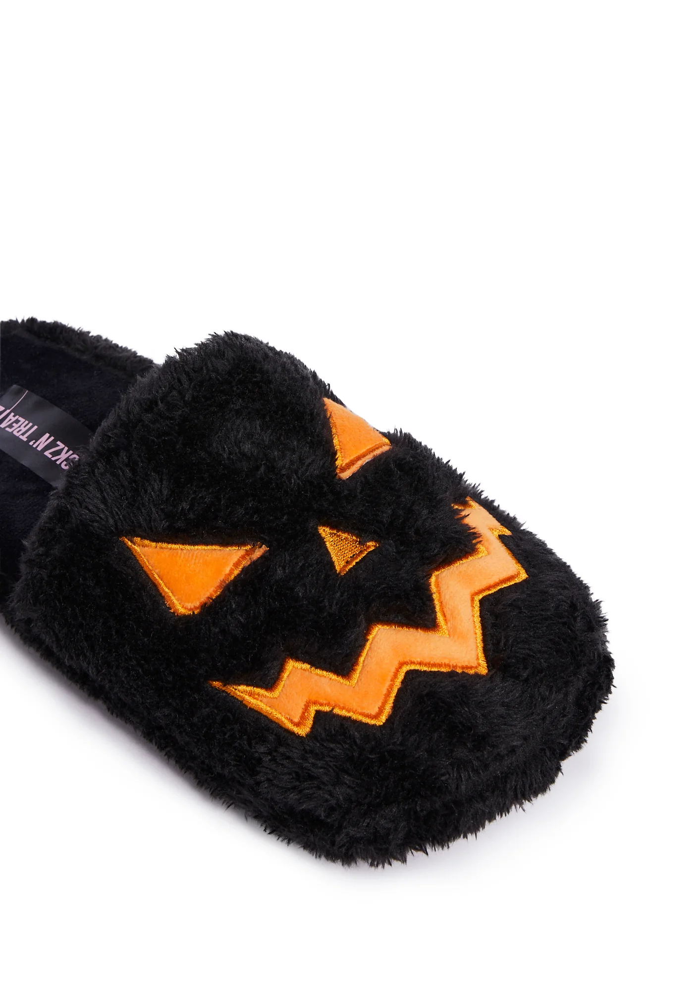 Totally Cracked Faux Fur Slides - Image 2