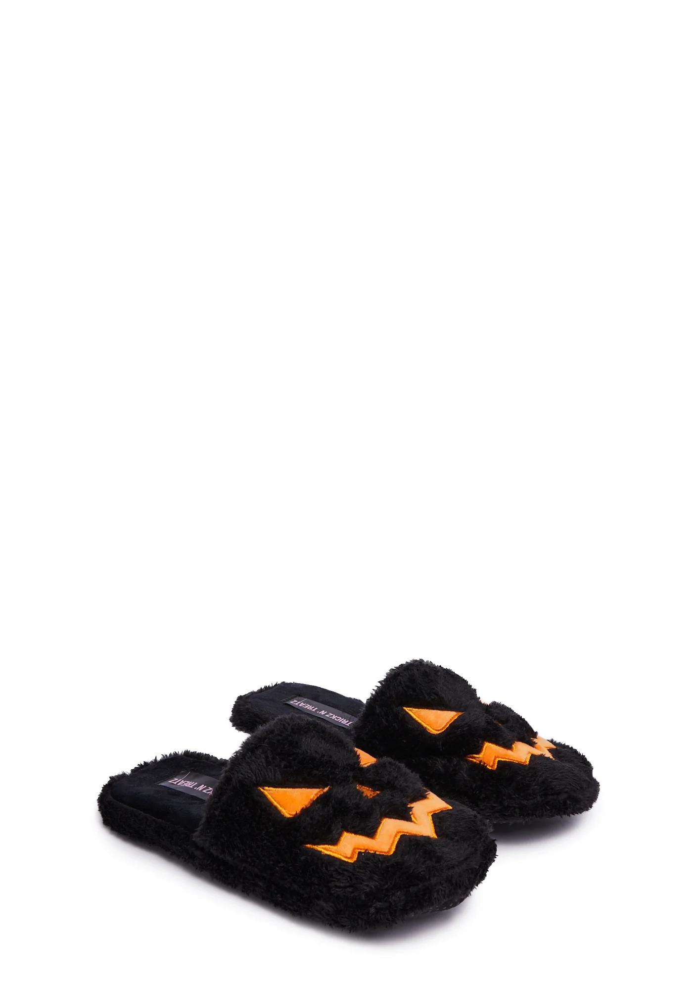 Totally Cracked Faux Fur Slides - Image 3
