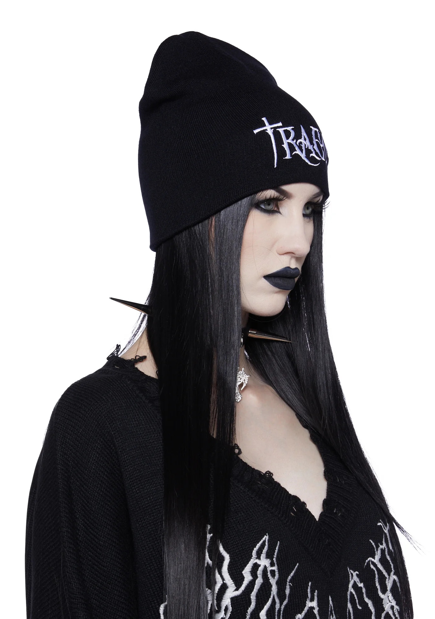 Totally Obvious Knit Beanie - Image 2