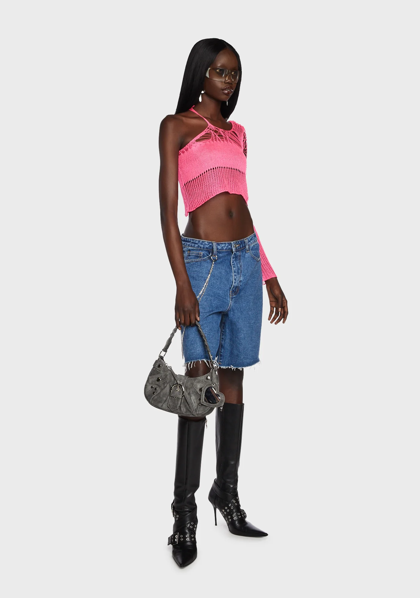 Touch Web Knit Top - Image 5