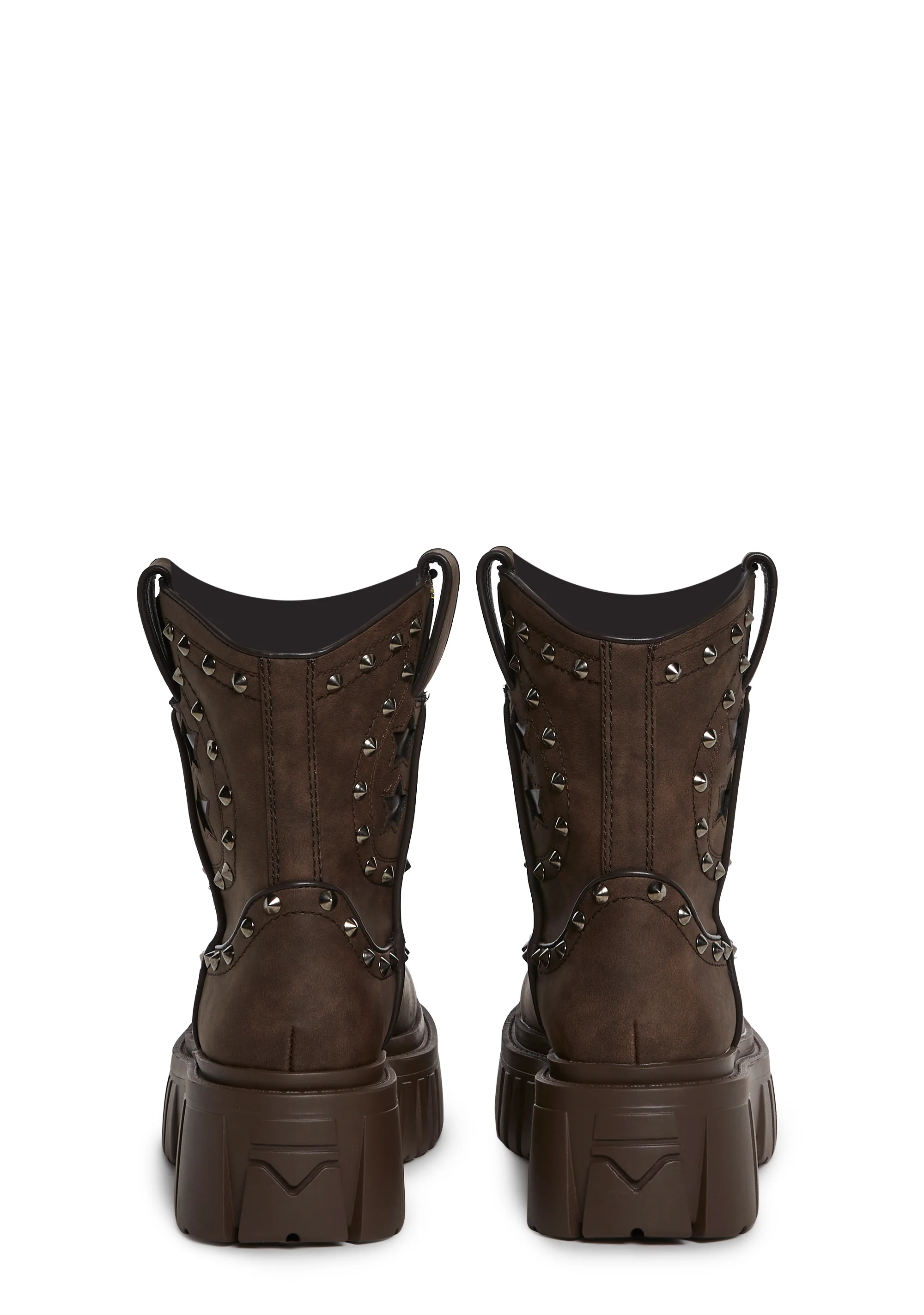 Town Ain't Big Enough Cowboy Boots - Brown - Image 4