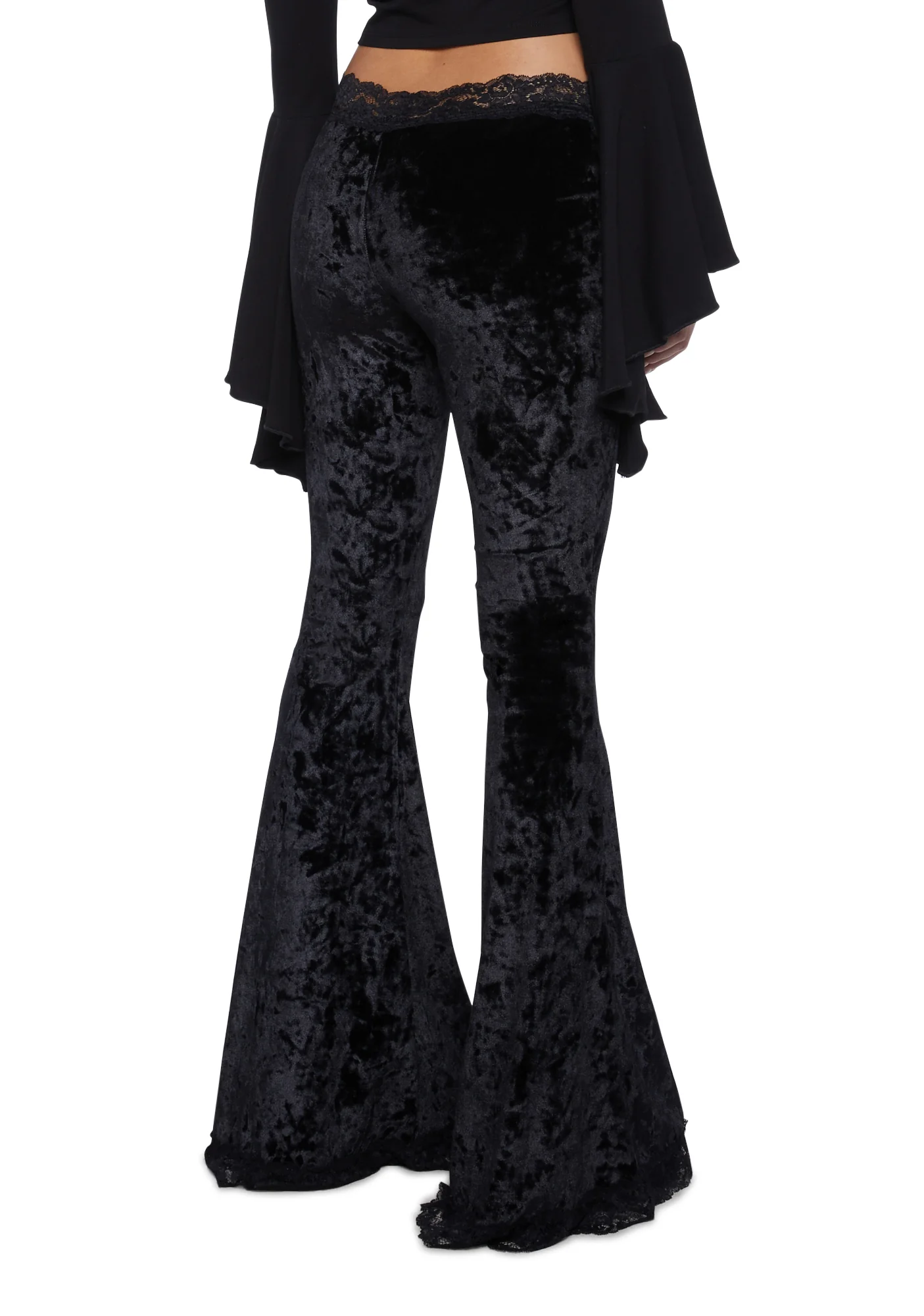 Traditional Alchemy Flared Leggings - Black - Image 4