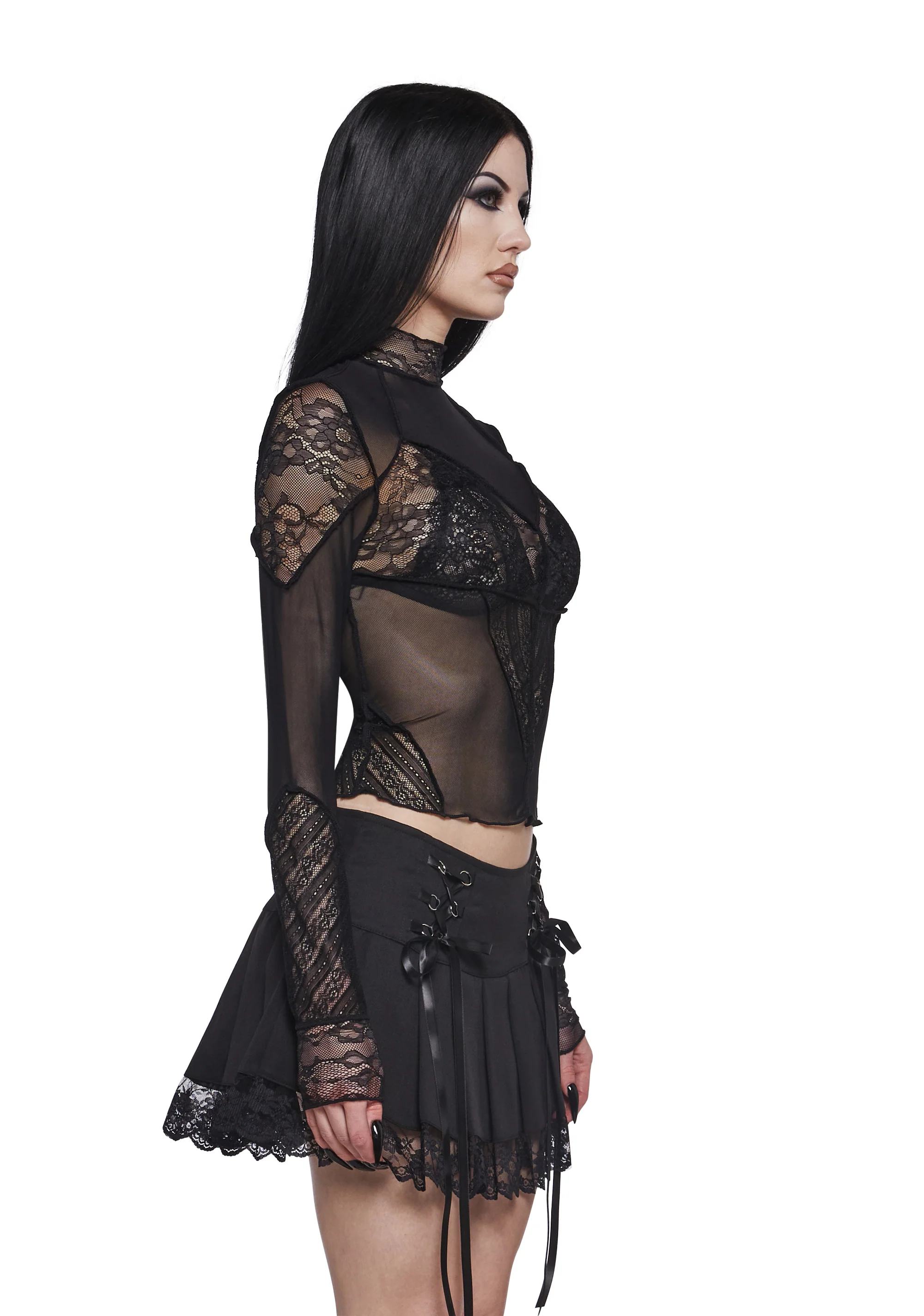Tragic Ritual Long Sleeve Top - Image 3