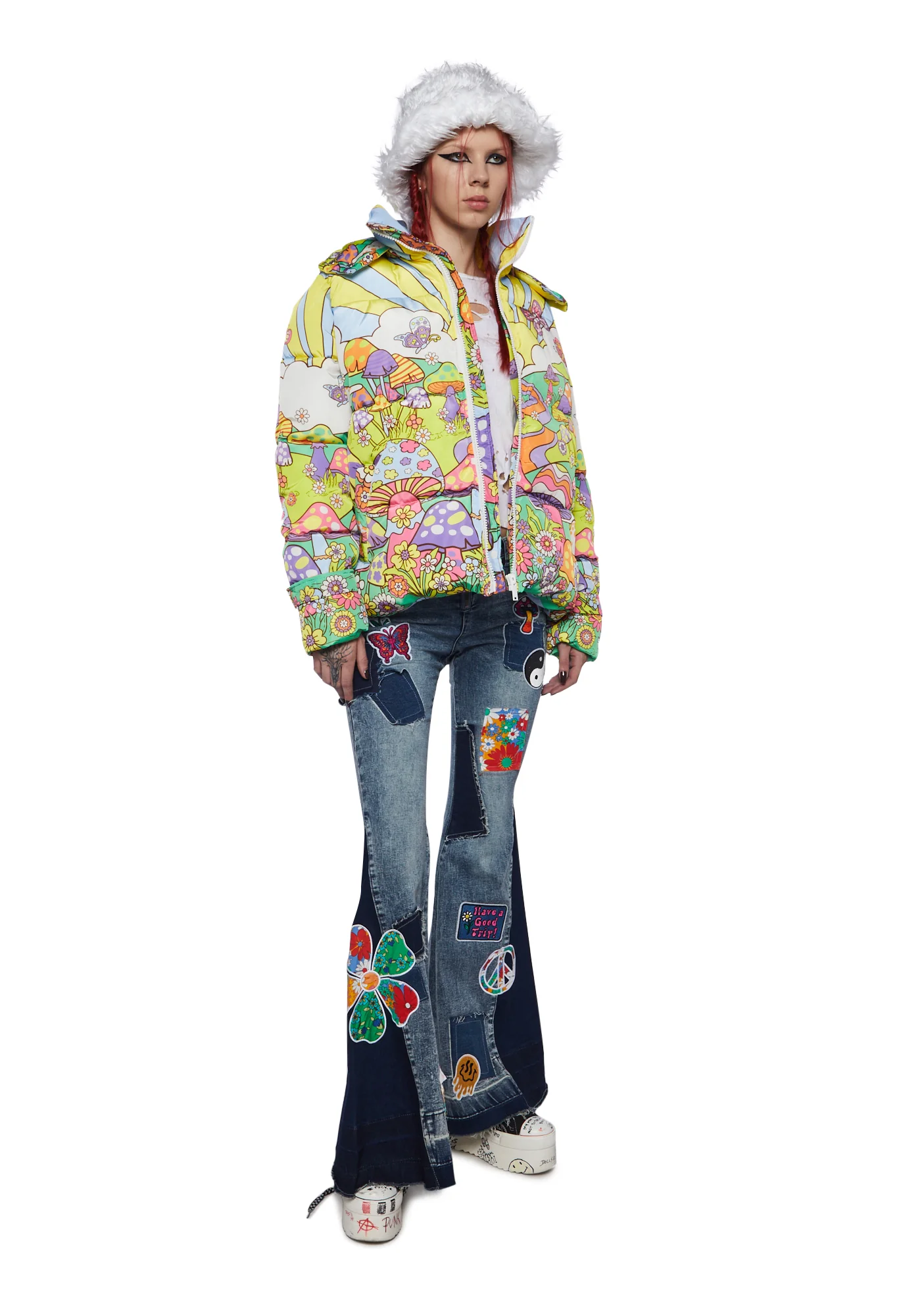 Tranquil Zen Puffer Jacket - Image 2