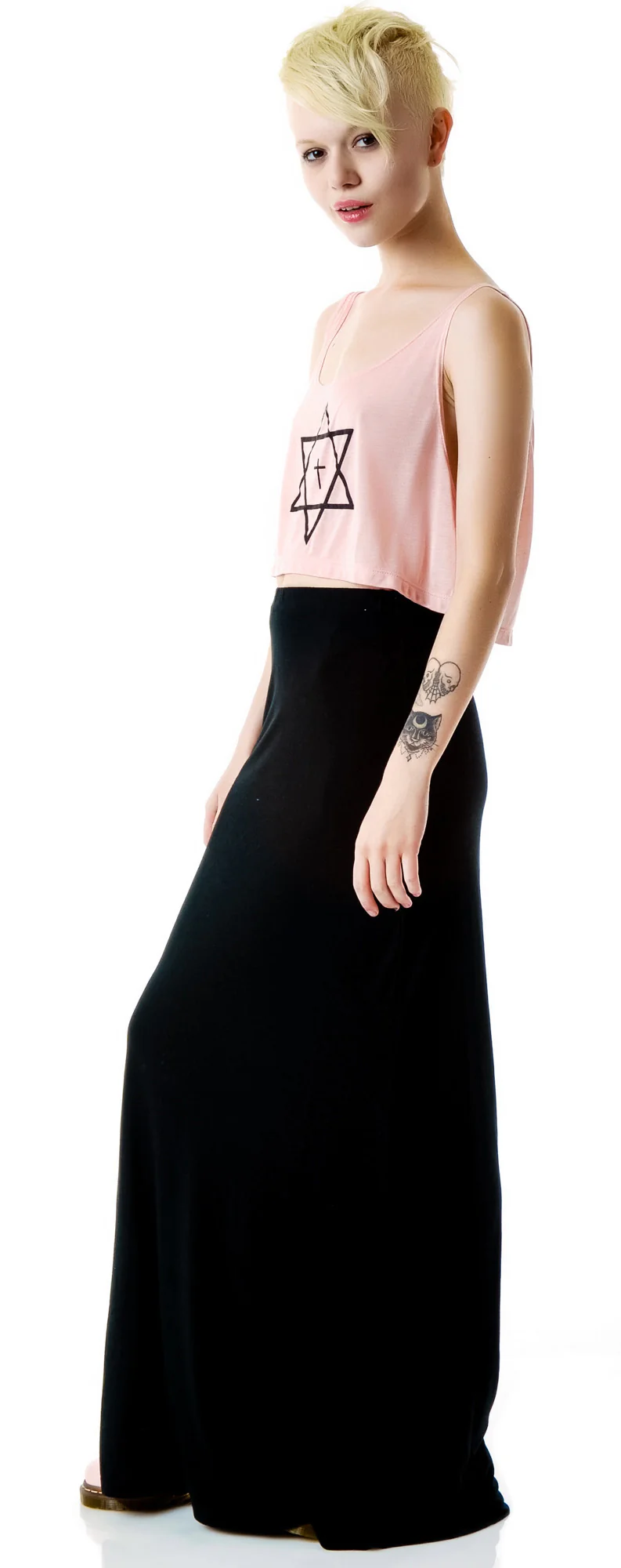 Trippy Cropped Tank Top - Image 10