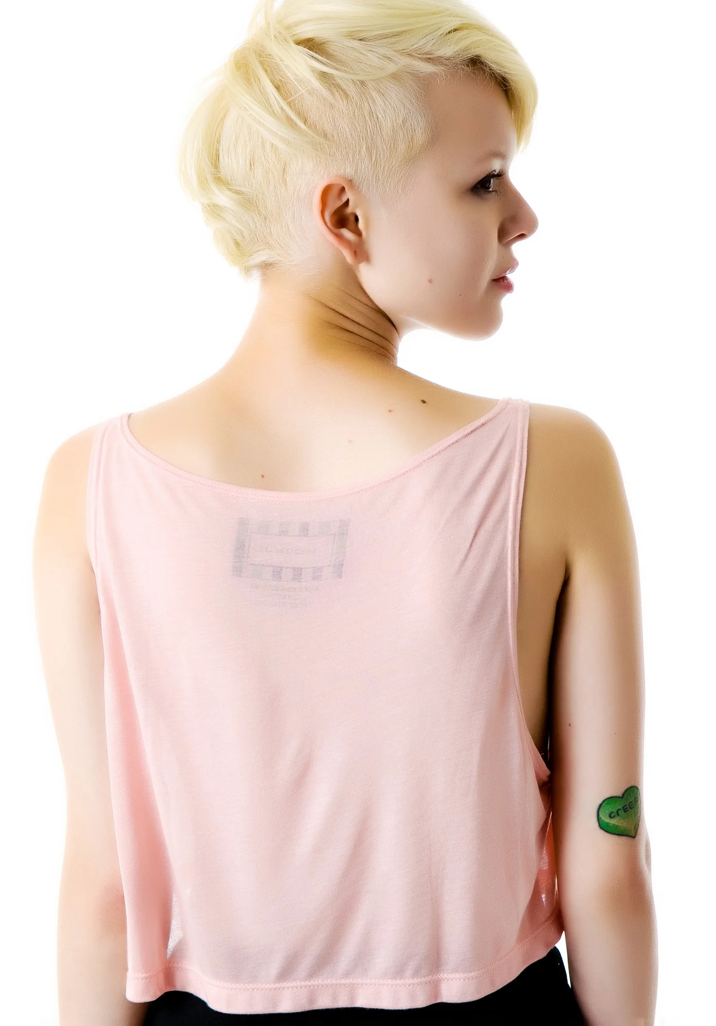 Trippy Cropped Tank Top - Image 6