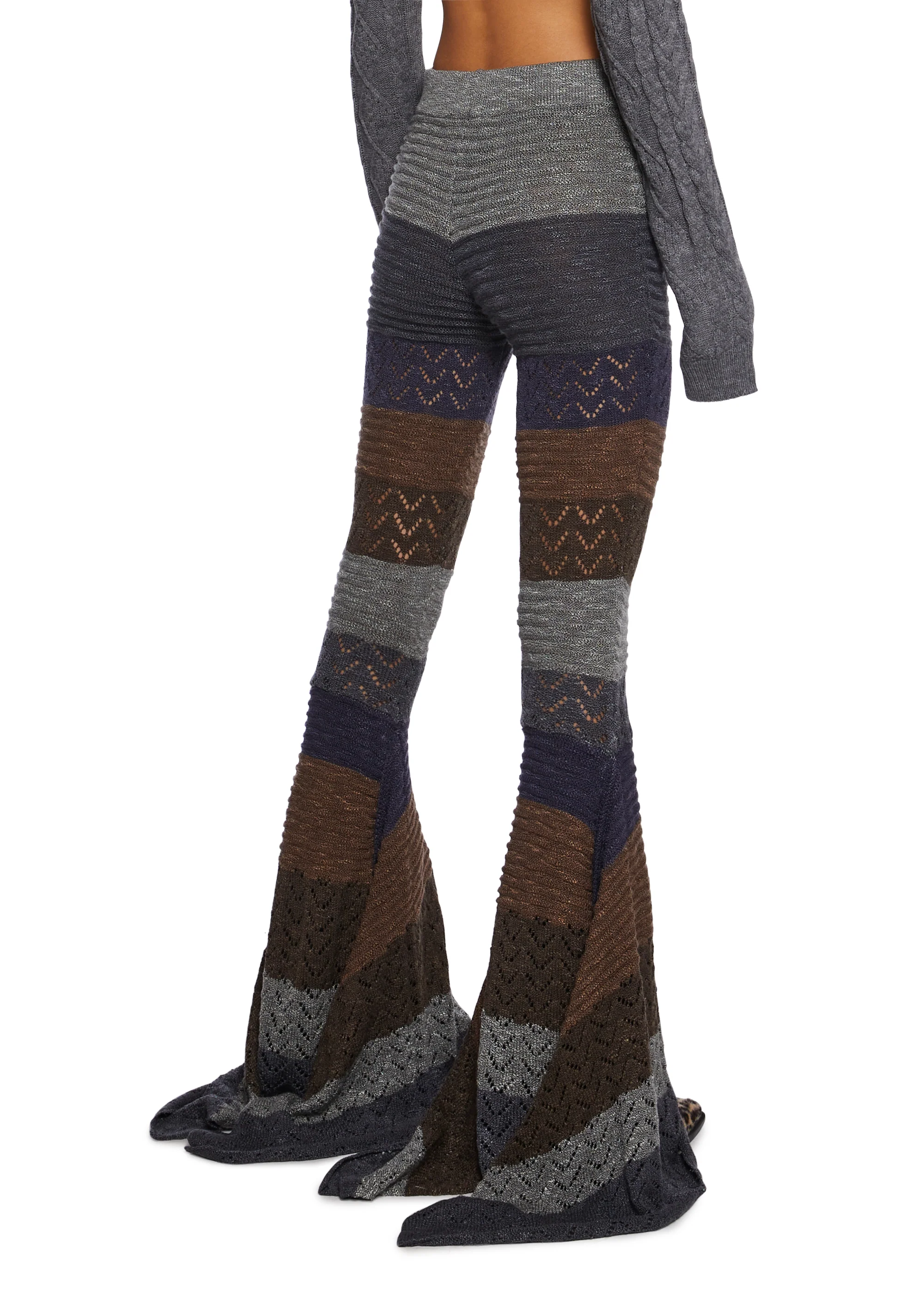 Trippy Fads Crochet Pants - Multi - Image 5