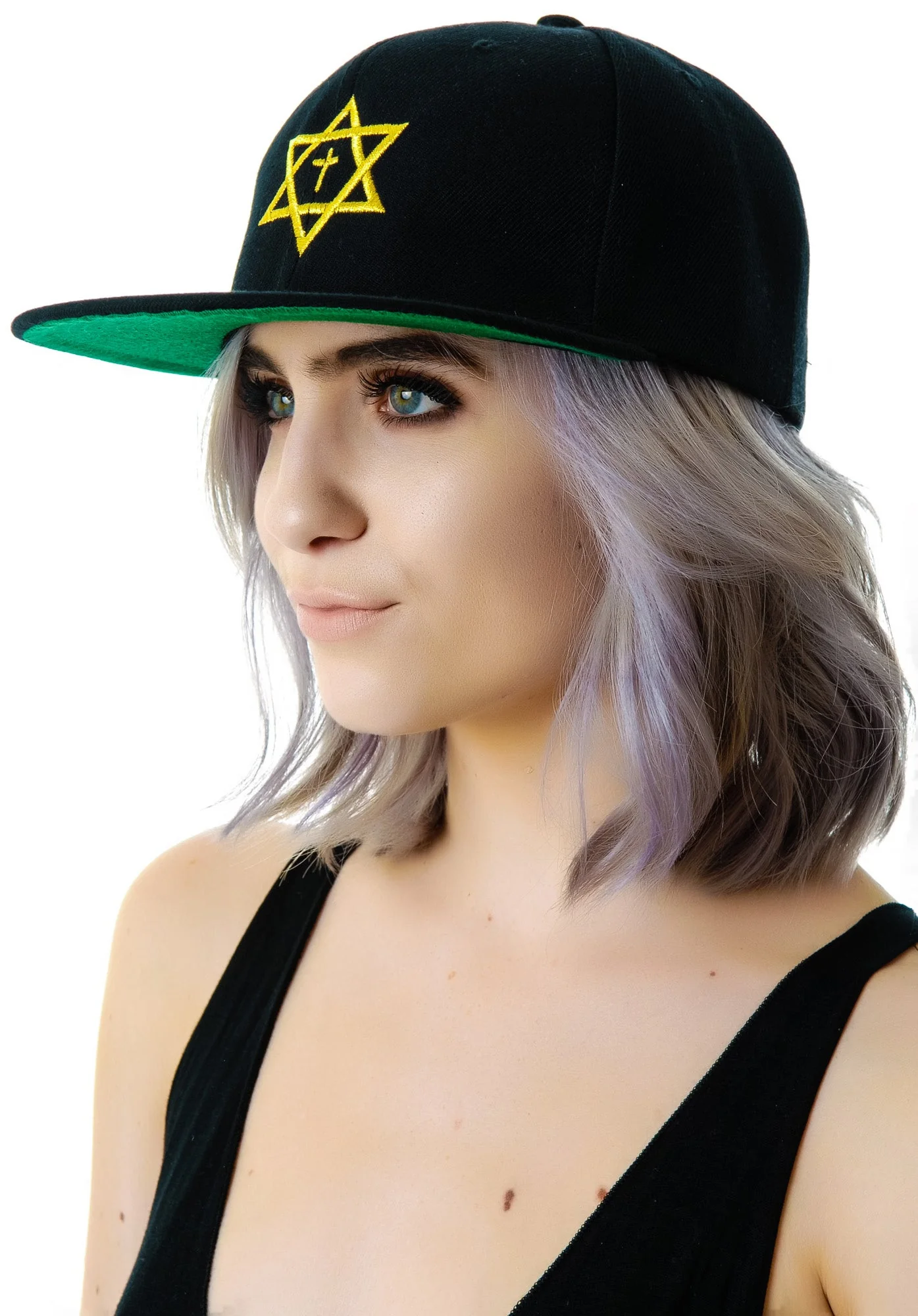Trippy Snapback - Black - Image 3