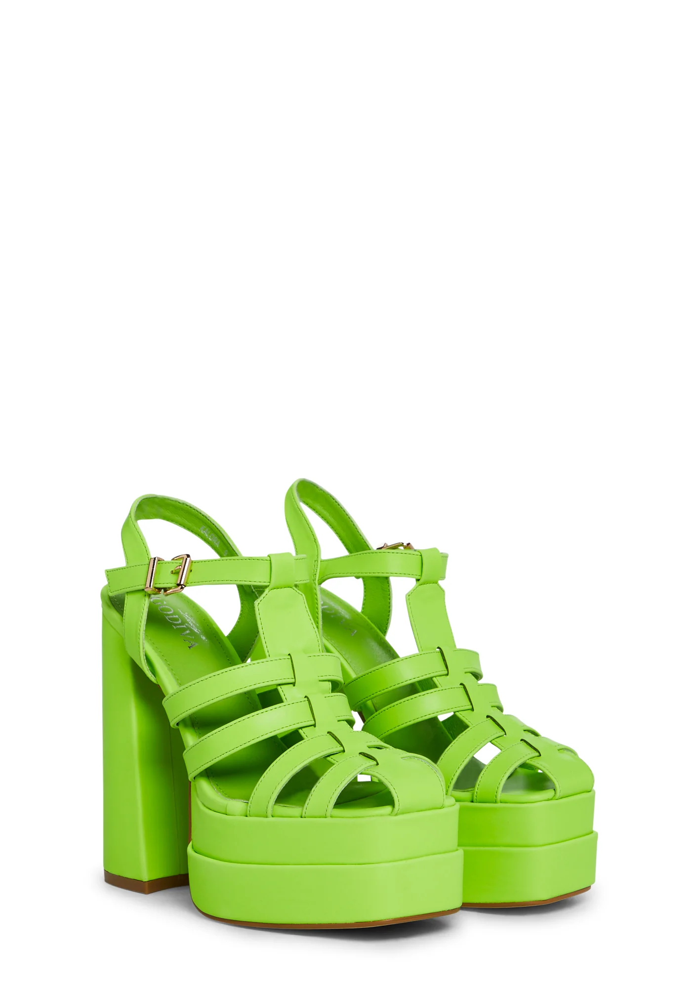 Tropical Tranquility Platform Heels - Image 4