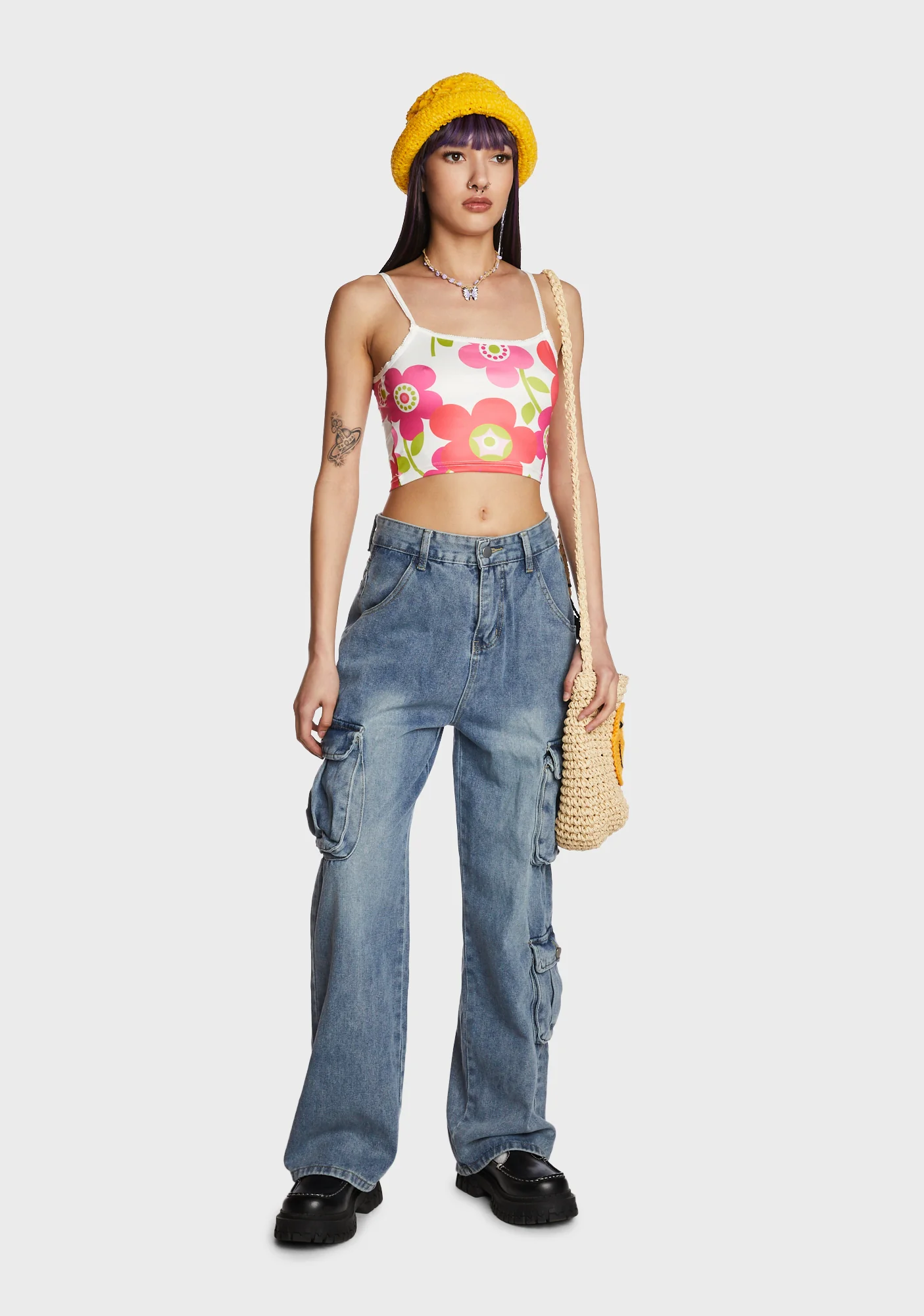 Tropical Vibe Crop Top - Image 2