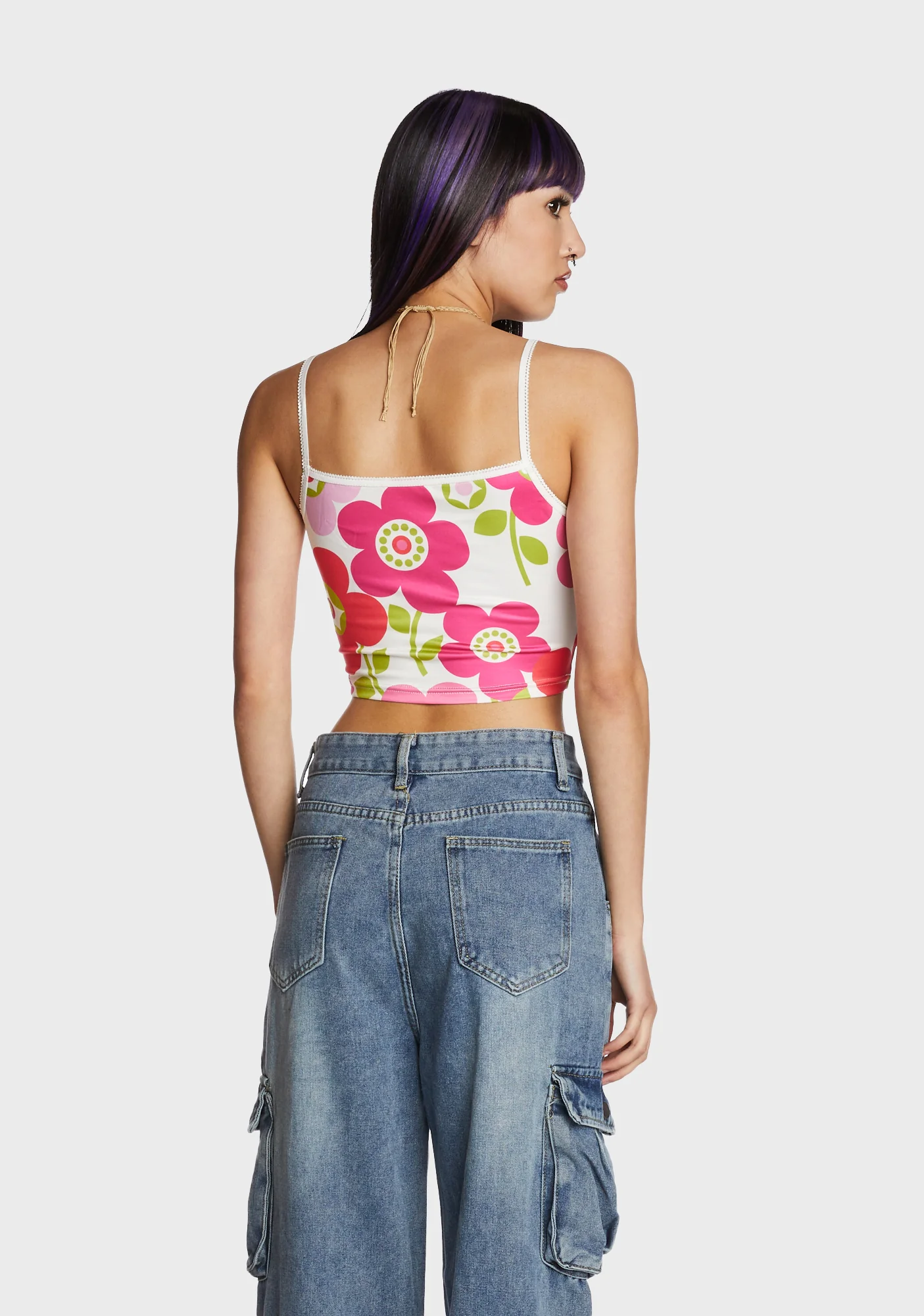 Tropical Vibe Crop Top - Image 4