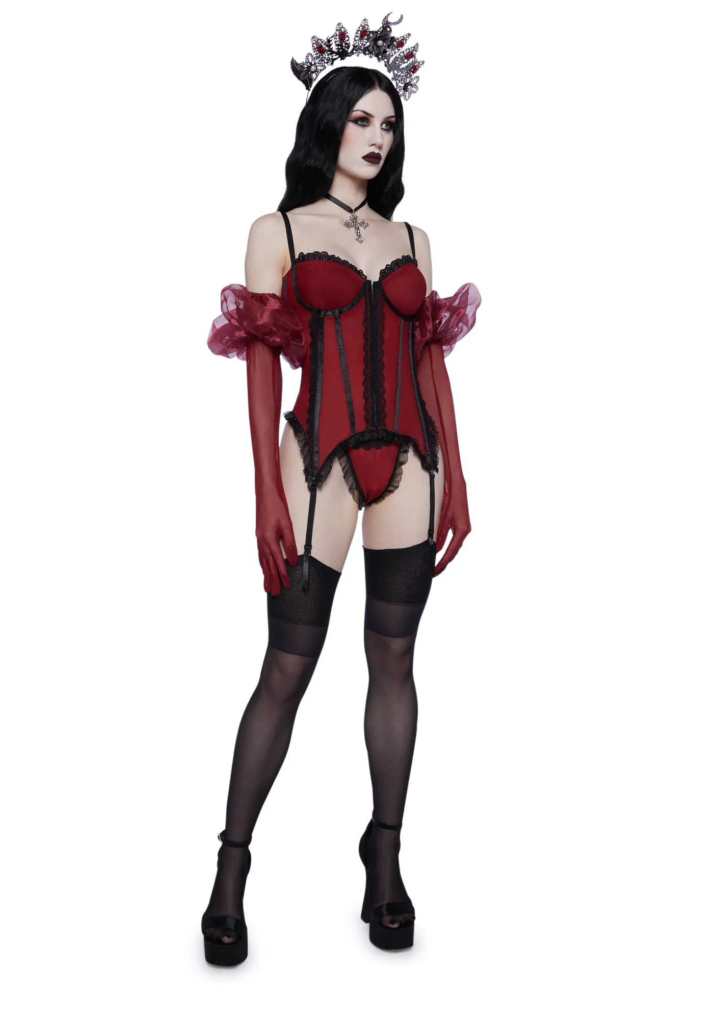 Trouble Nights Lingerie Set - Image 2