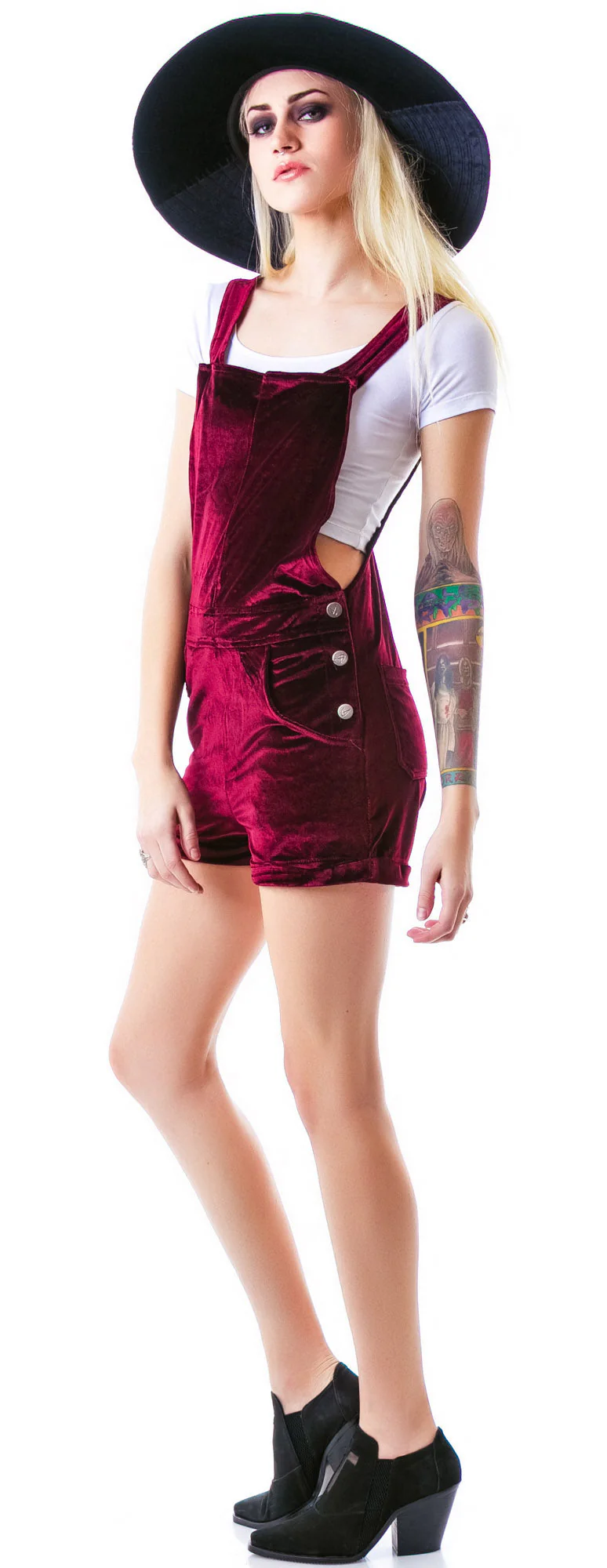 TroubleMaker Playsuit - Dark Gray - Image 8