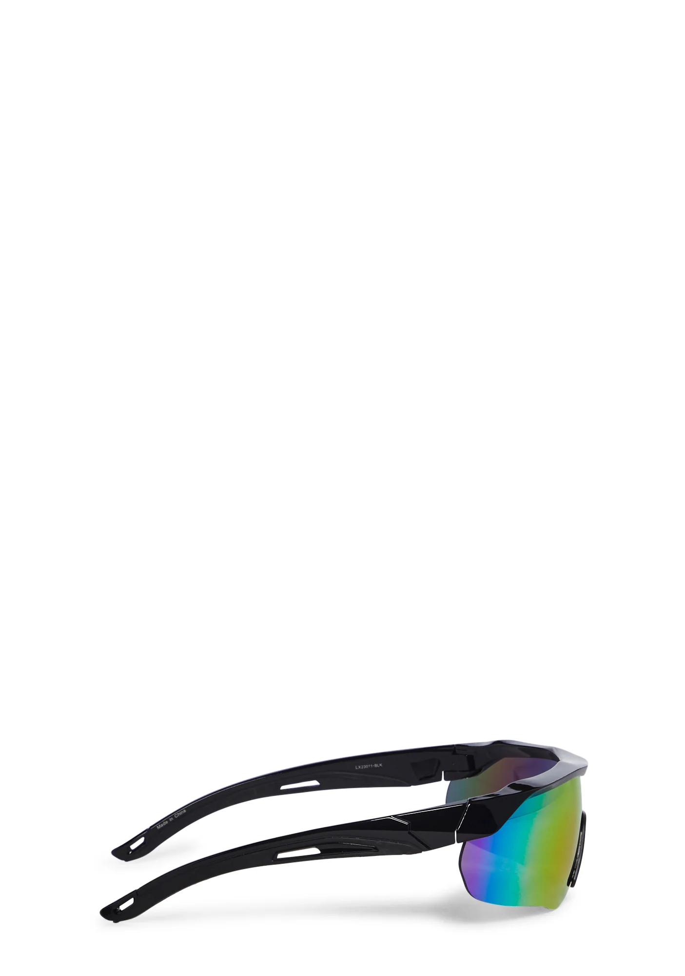 True Colors Shield Sunglasses - Black - Image 3
