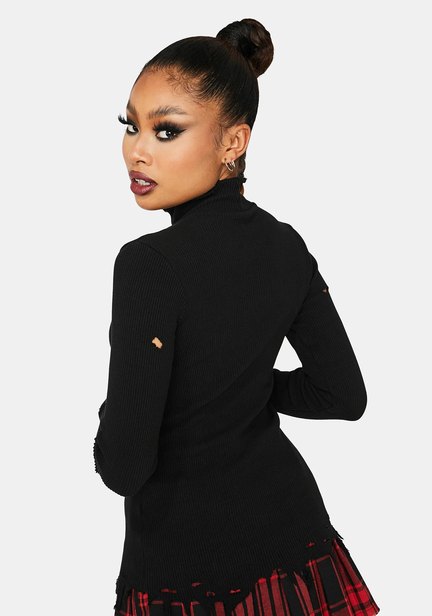 True Envy Ripped Blouse - Image 4
