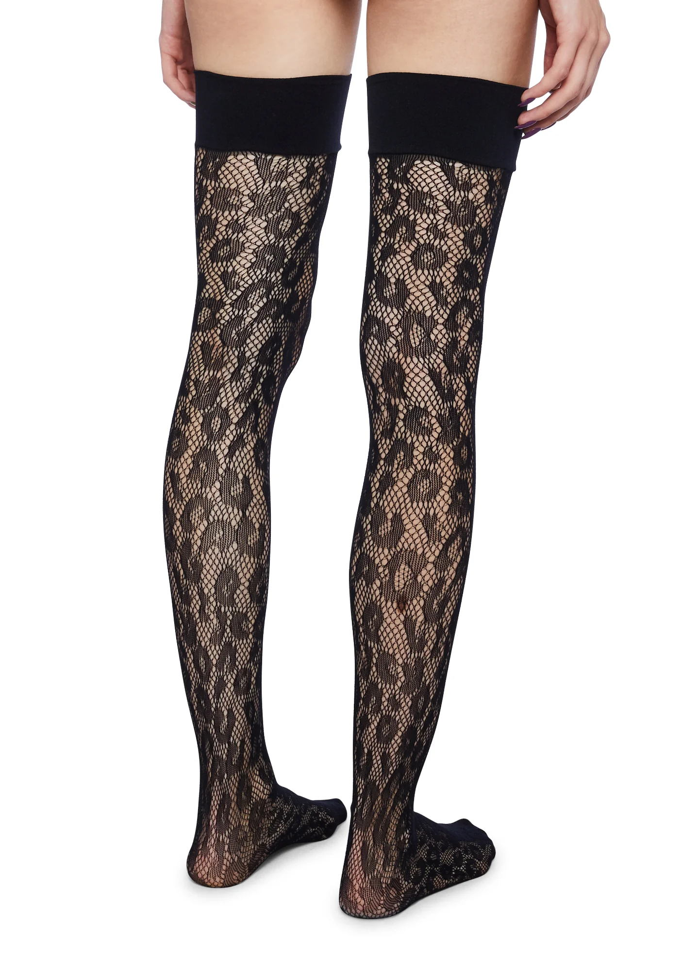 True Spots Thigh High Stockings - Image 4