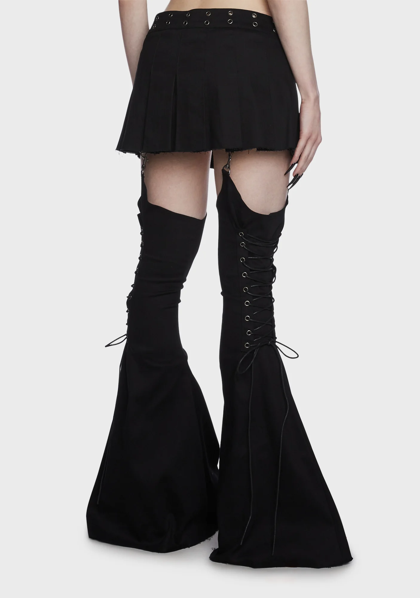Truth Unknown Convertible Flare Pants - Image 4