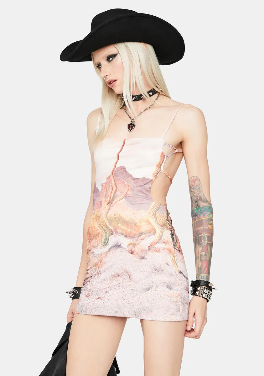 Tumbleweed Blues Open Back Dress - Image 4
