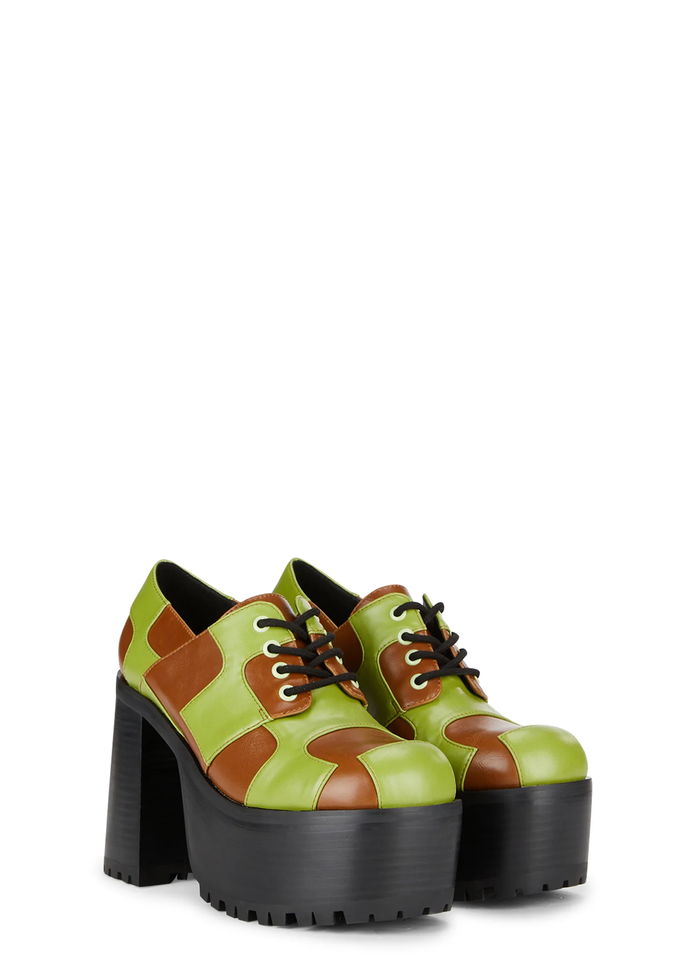 Turn Me Loose Platform Oxfords - Image 3