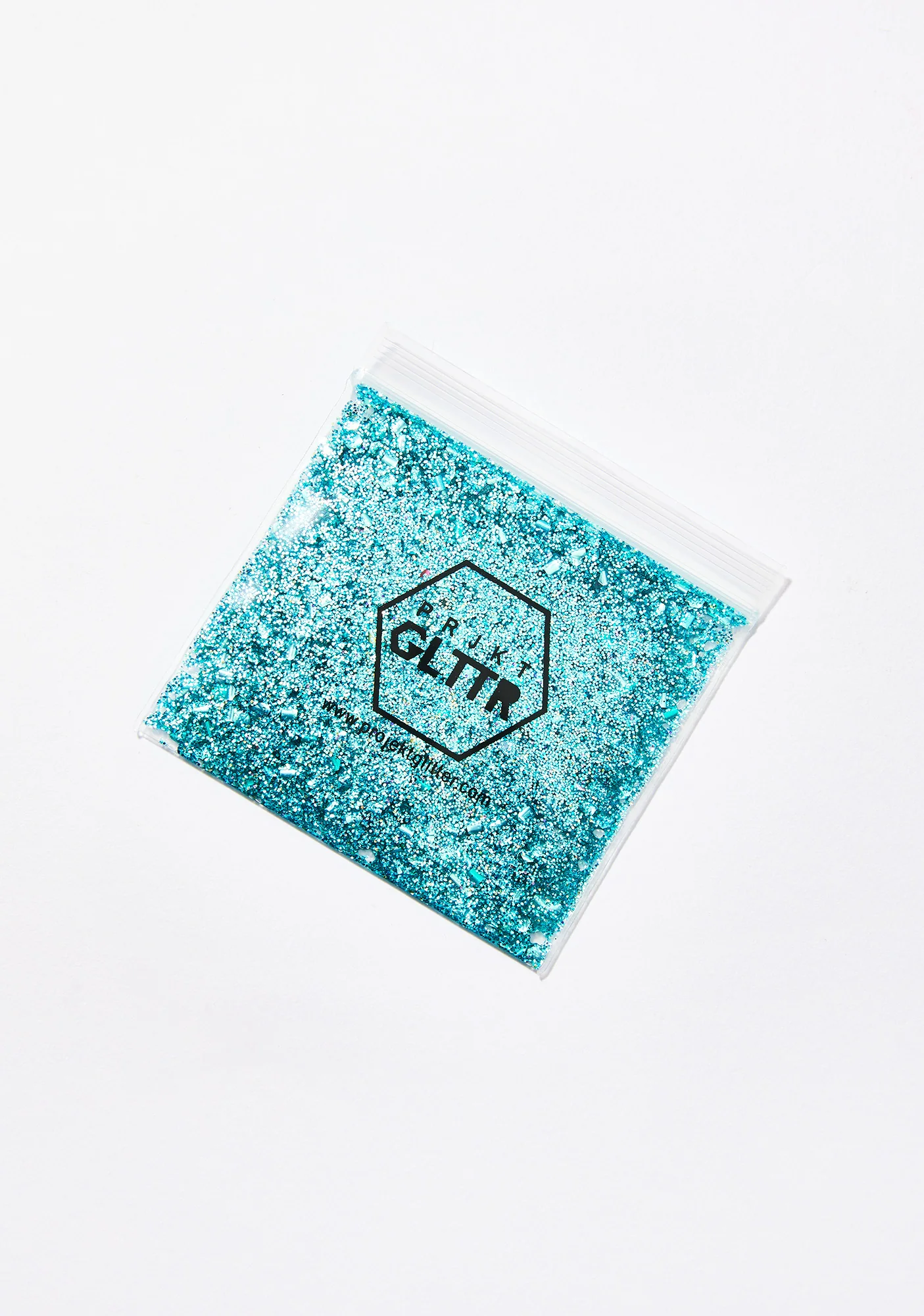 Turquoise Biodegradable Glitter Gel - Image 2