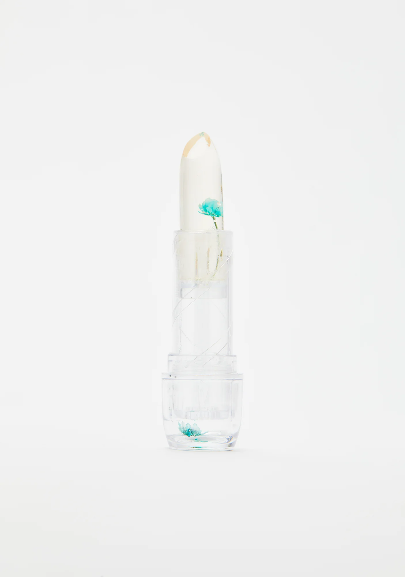 Turquoise Color Changing Crystal Lip Balm