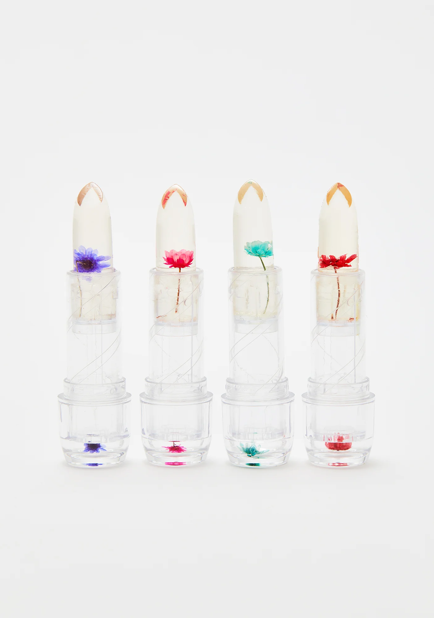 Turquoise Color Changing Crystal Lip Balm - Image 2