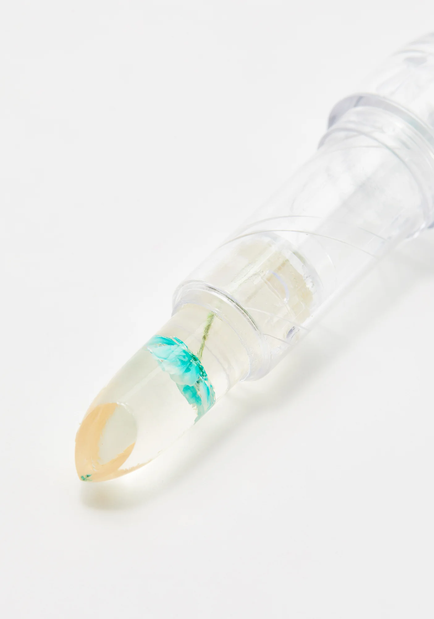 Turquoise Color Changing Crystal Lip Balm - Image 3