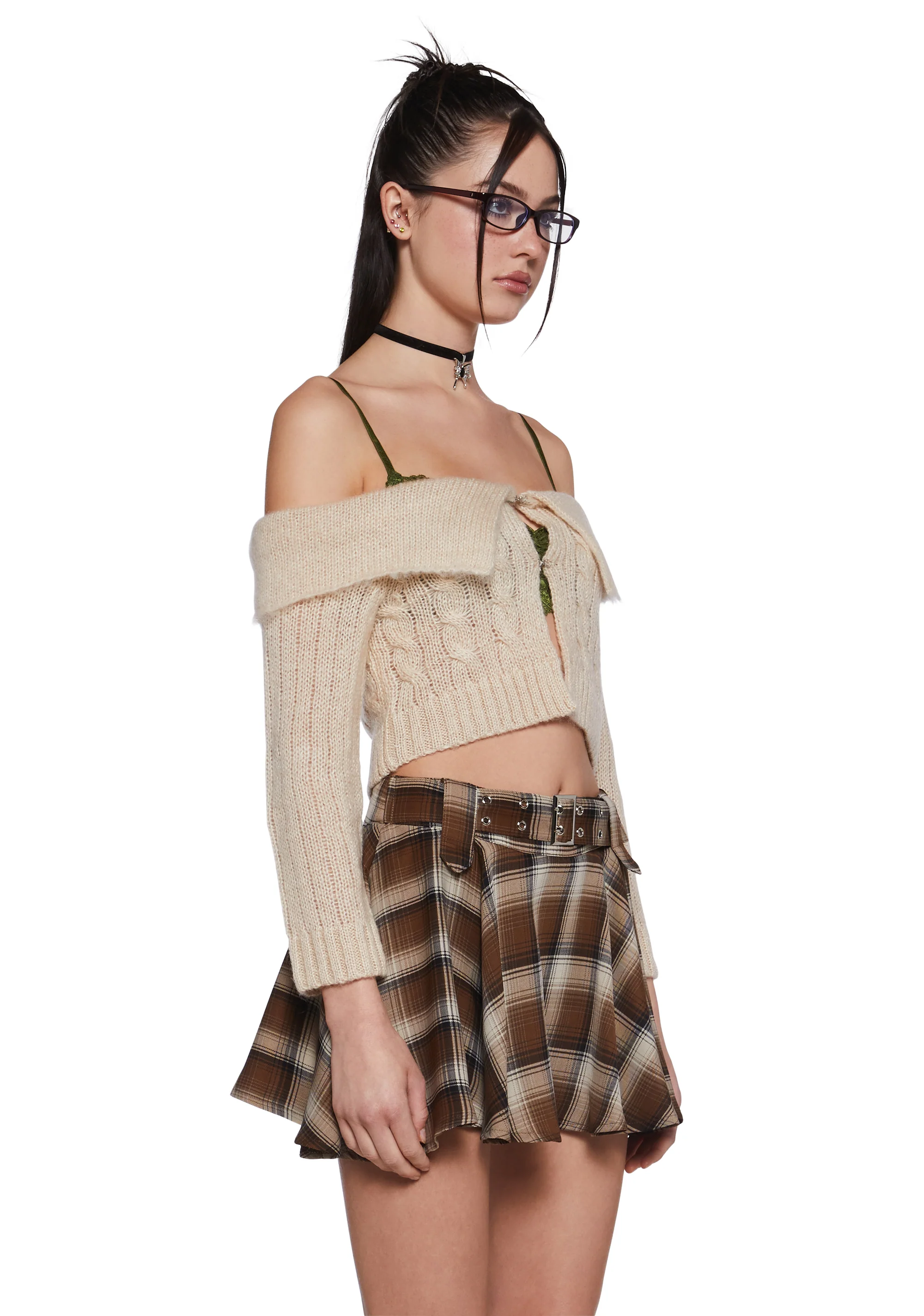 Tutoring Hours Cropped Sweater - Image 3