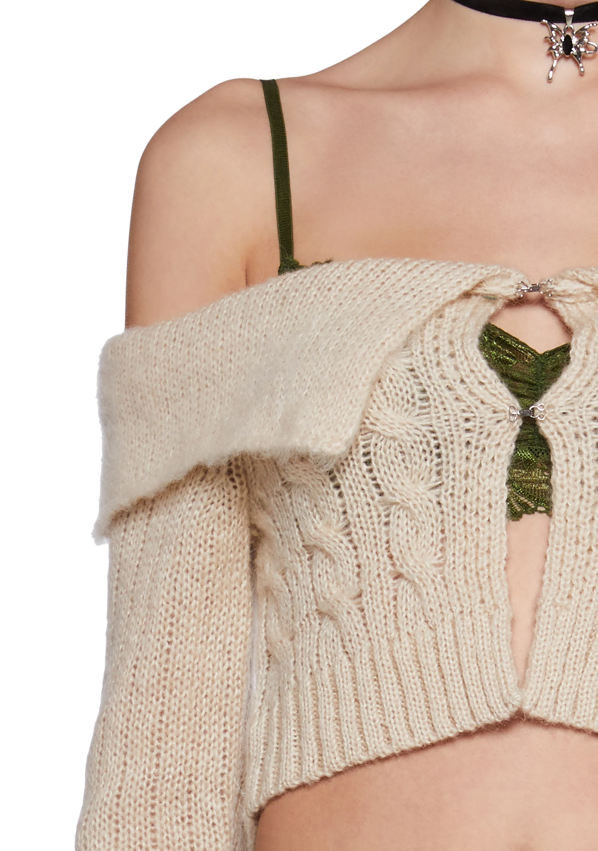 Tutoring Hours Cropped Sweater - Image 5