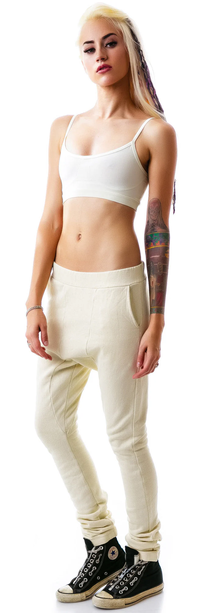 Twerk Hard Bralette - Light Gray - Image 11