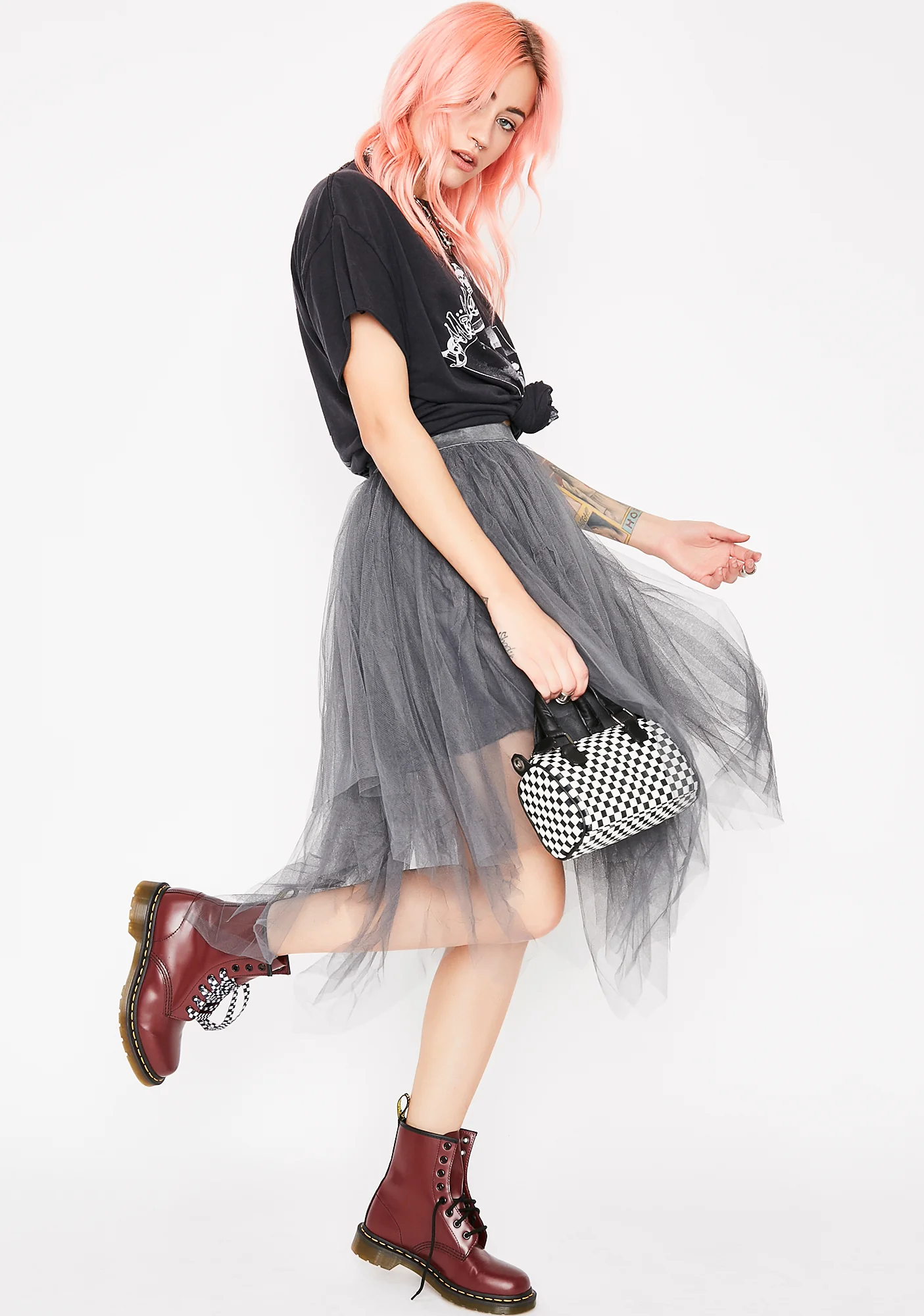 Twirlin' On Haterz Tulle Skirt - Image 3