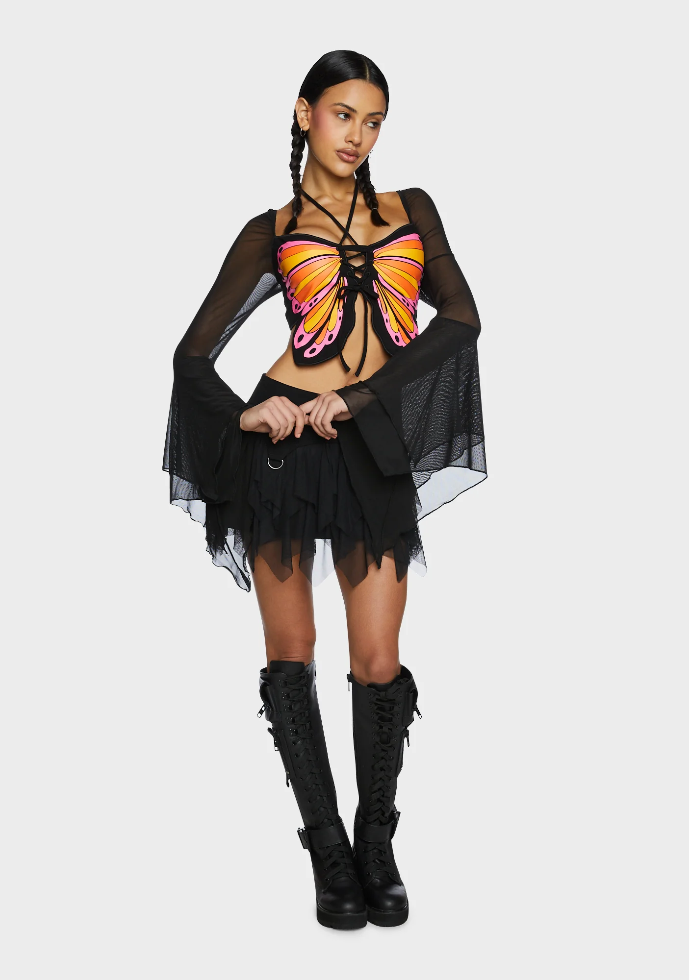 Two Worlds Mini Skirt - Image 5