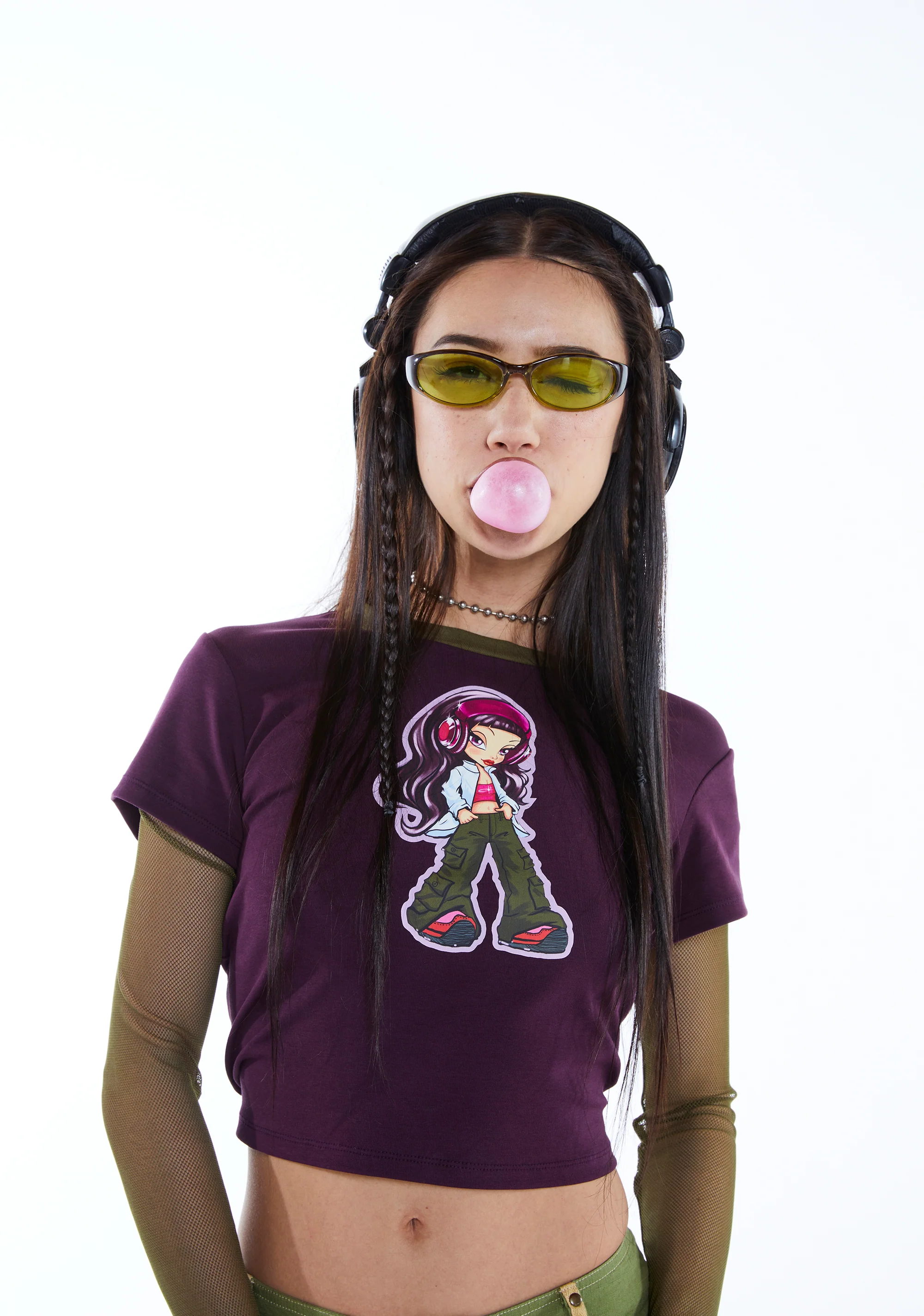 Ultimate Beats Long Sleeve Crop Top - Image 6