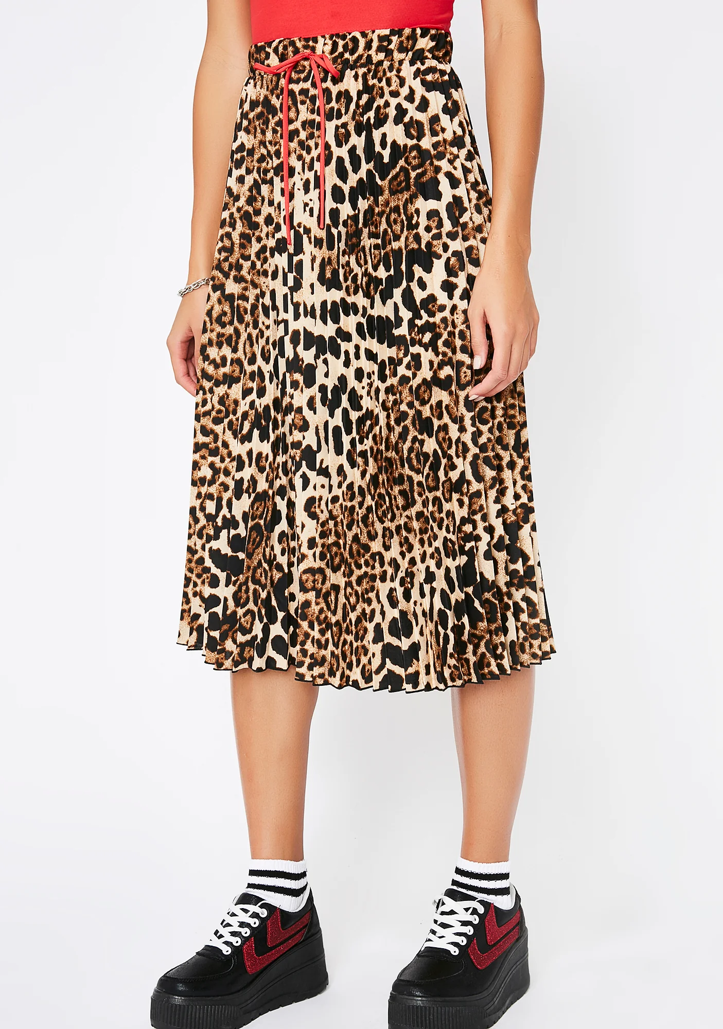 Unchained Leopard Skirt