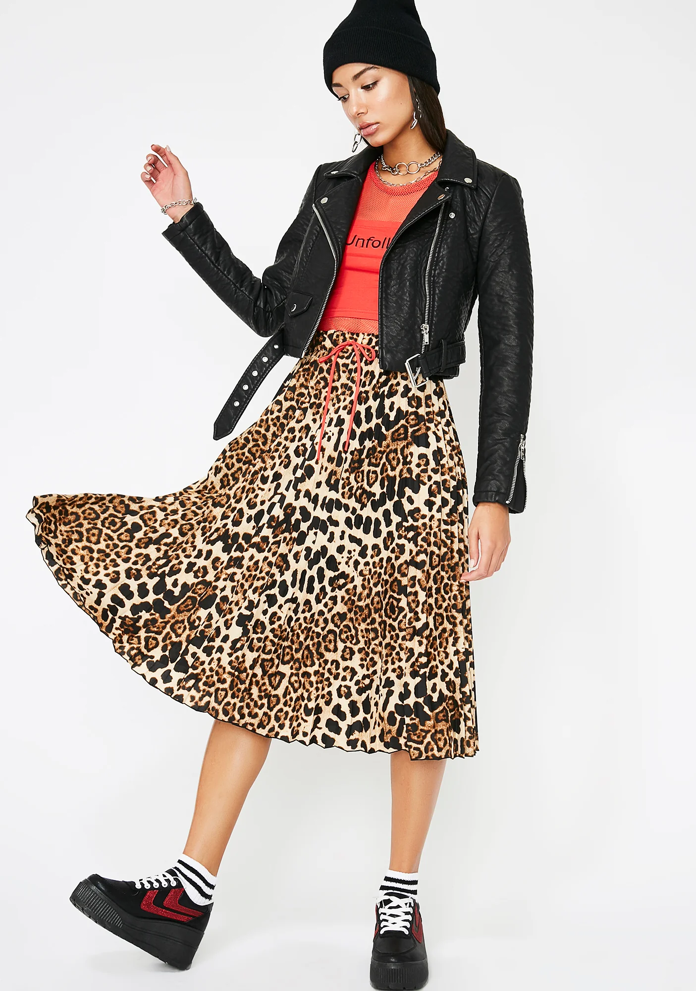 Unchained Leopard Skirt - Image 2