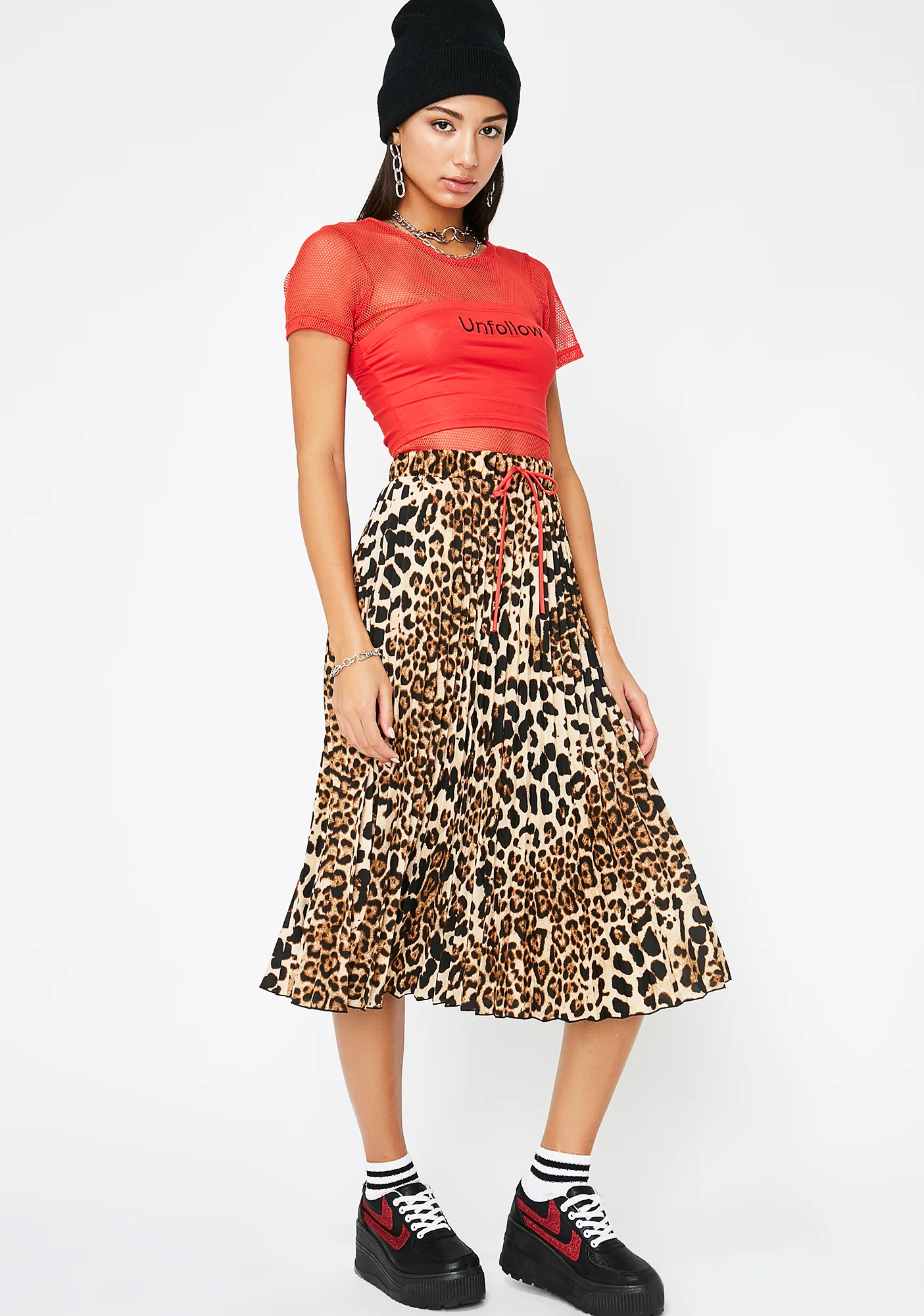 Unchained Leopard Skirt - Image 3