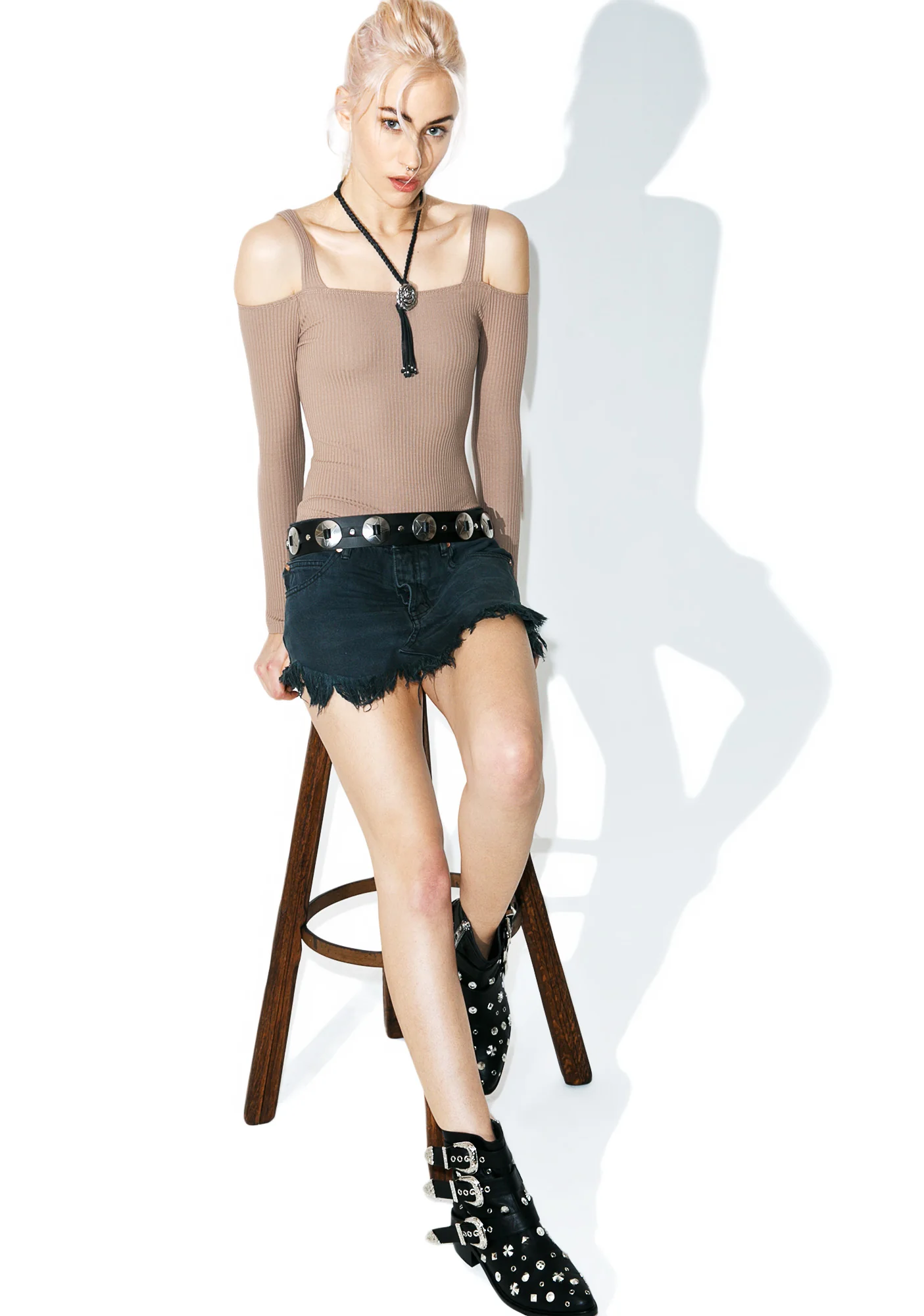 Under Cover Ribbed Bodysuit - Image 5