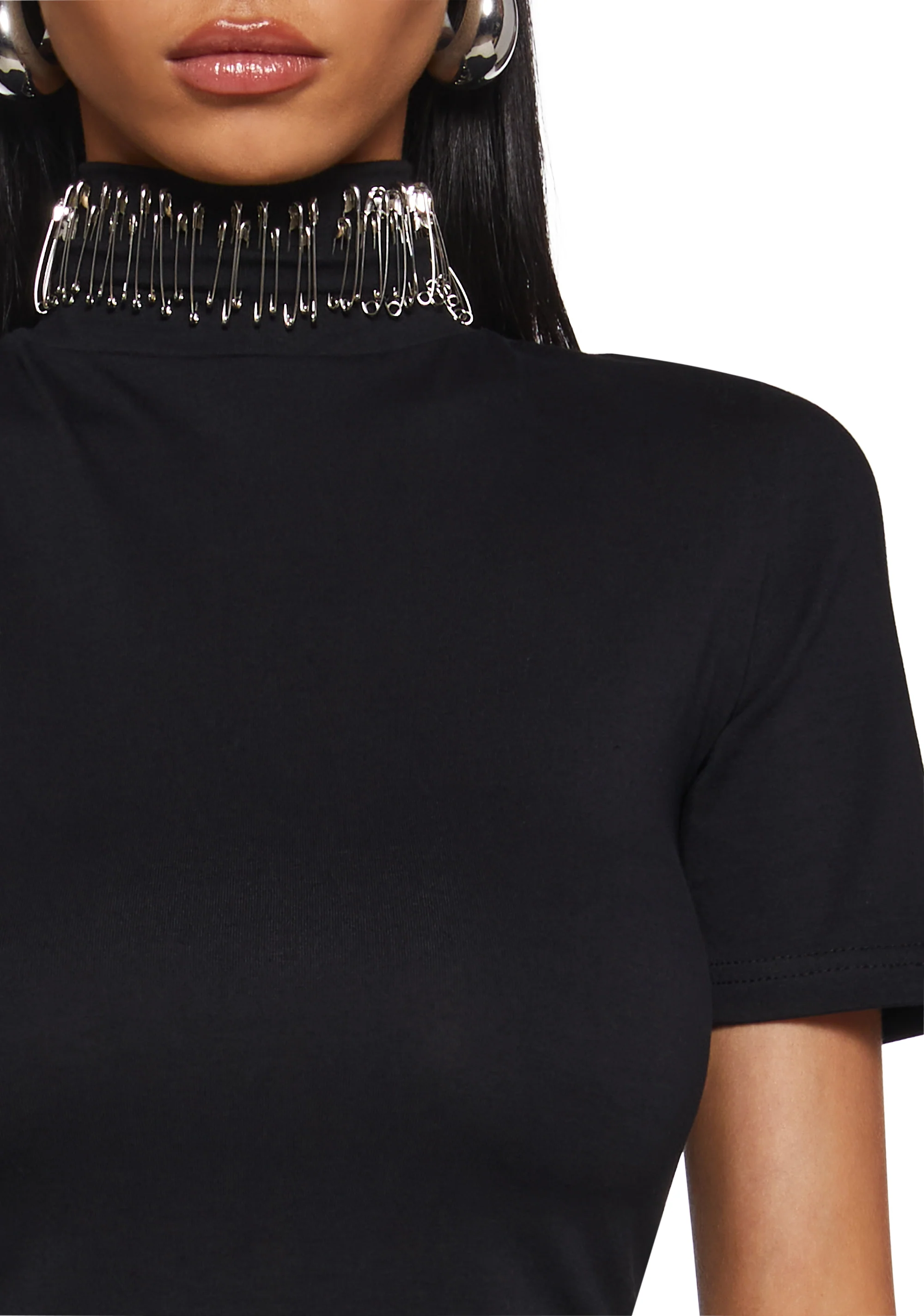 Under Pressure Safety Pin Tee - Image 5