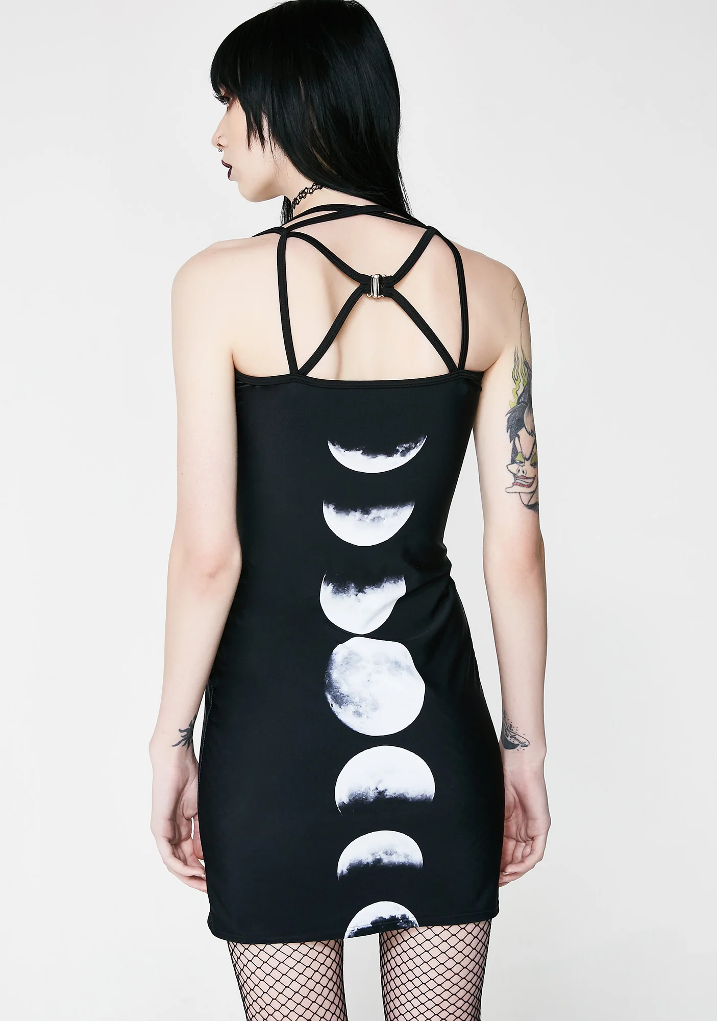 Under The Moonlight Strappy Dress - Image 4